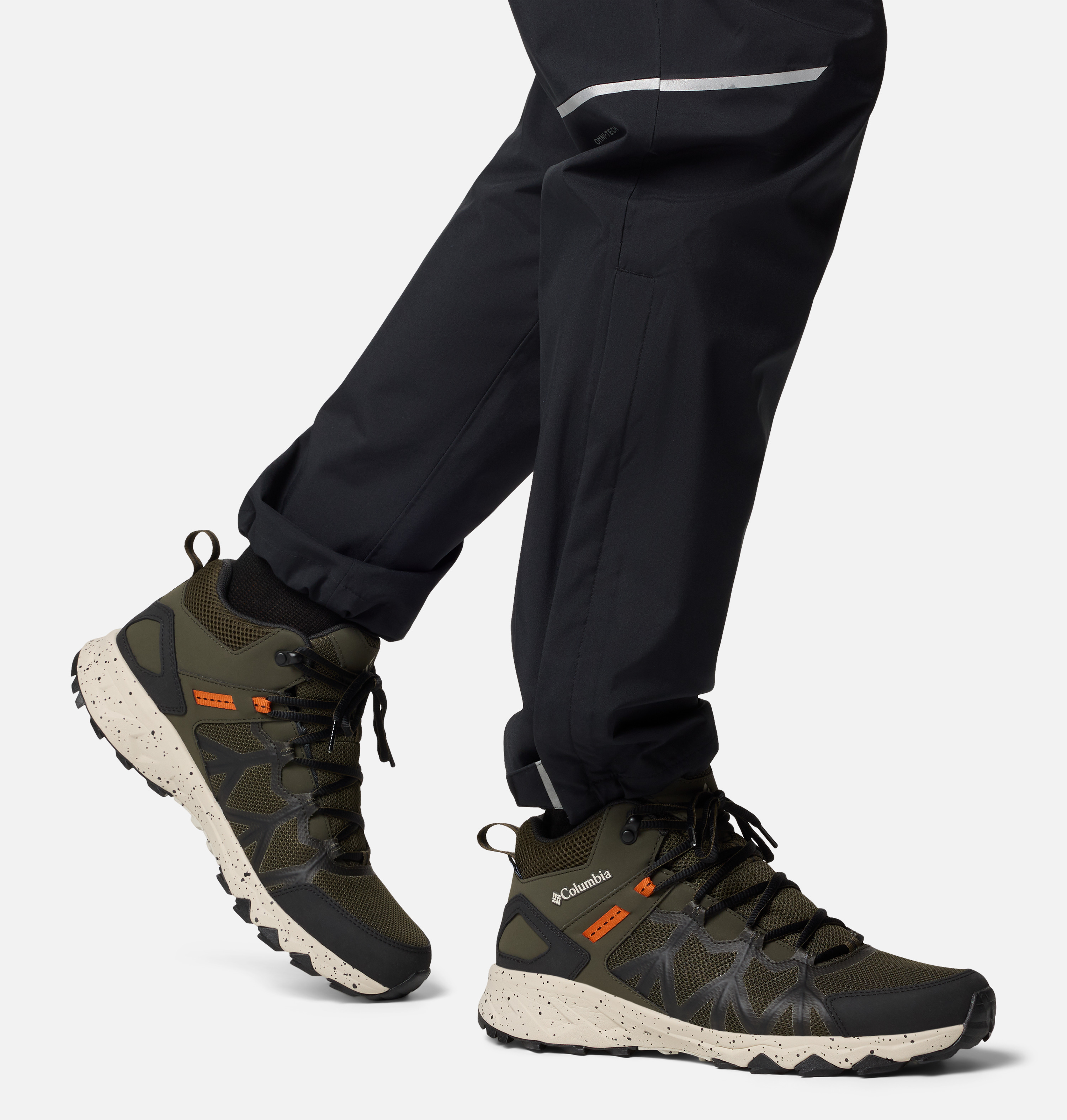 Columbia Erkek Yeşil Peakfreak II Mid Outdry Kısa Bot