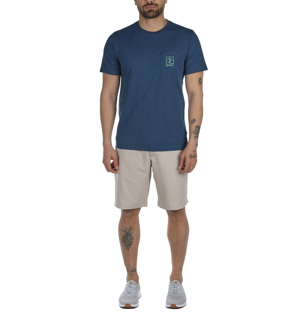 Columbia Outdoor icon Pocket Erkek T-shirt. 4