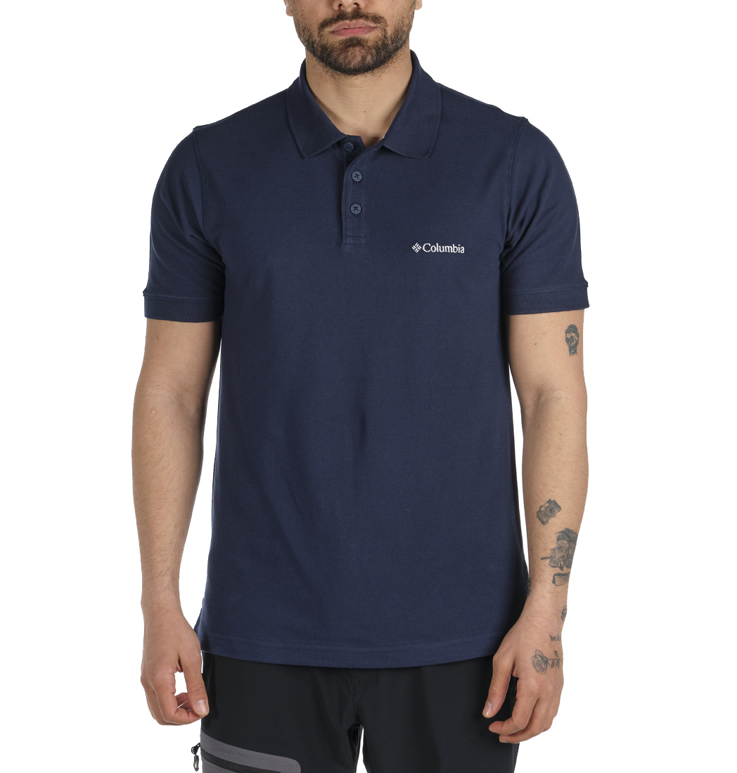 columbia cascade range solid polo