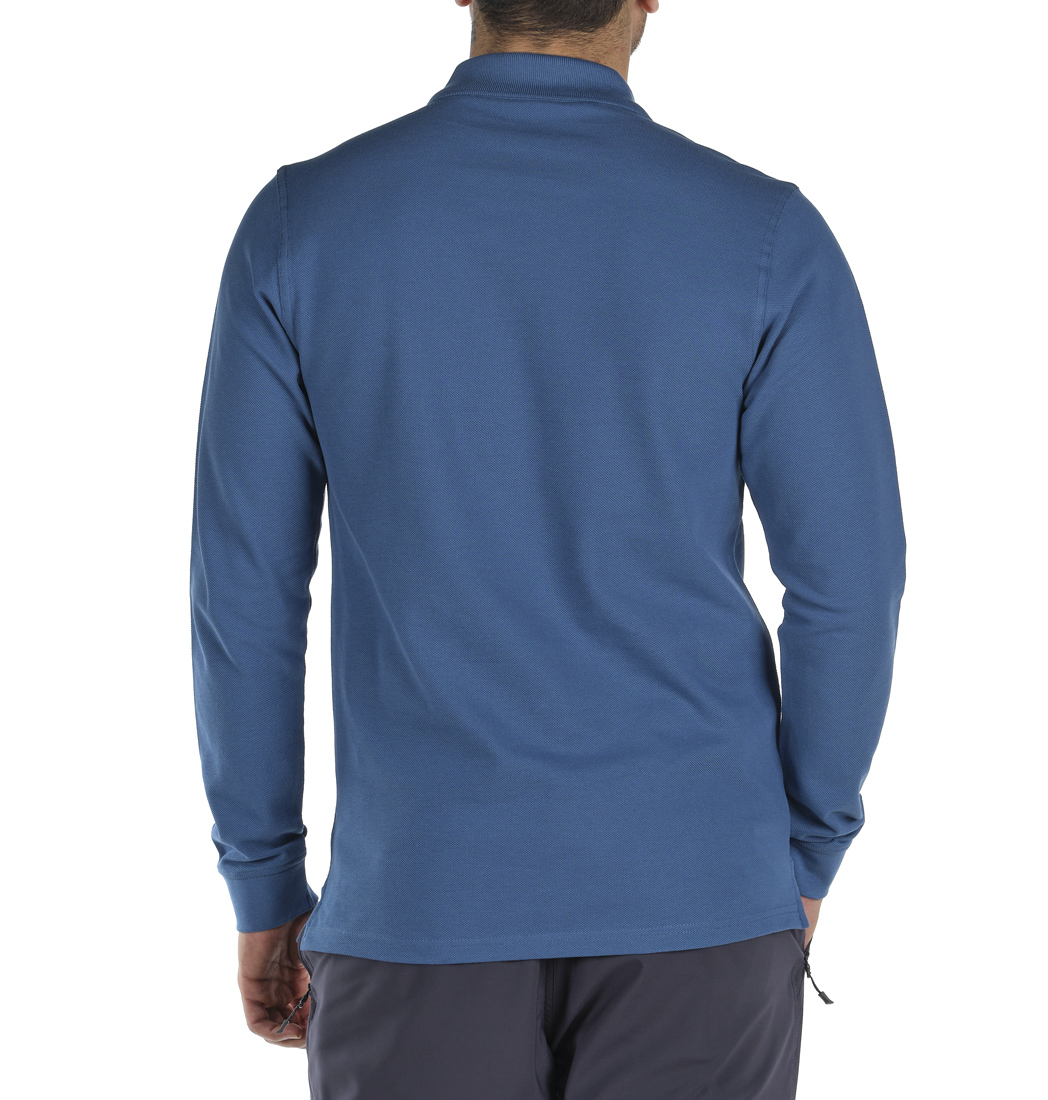 Columbia M Cascade Range Solid Uzun Kollu Erkek Polo T-shirt. 2