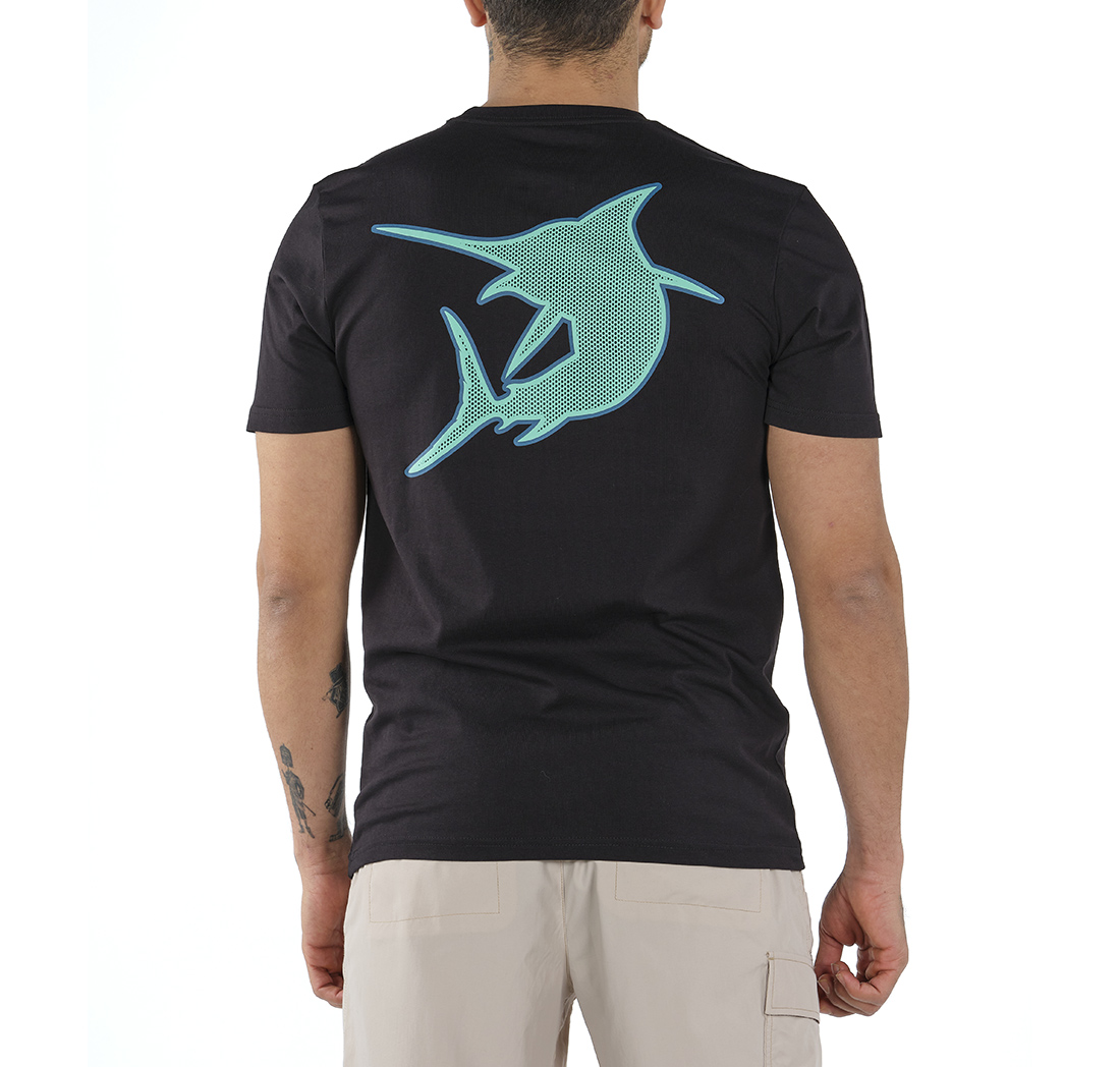 Columbia PFG Fish Series Marlin Graphic Kısa Kollu Erkek T-shirt. 2