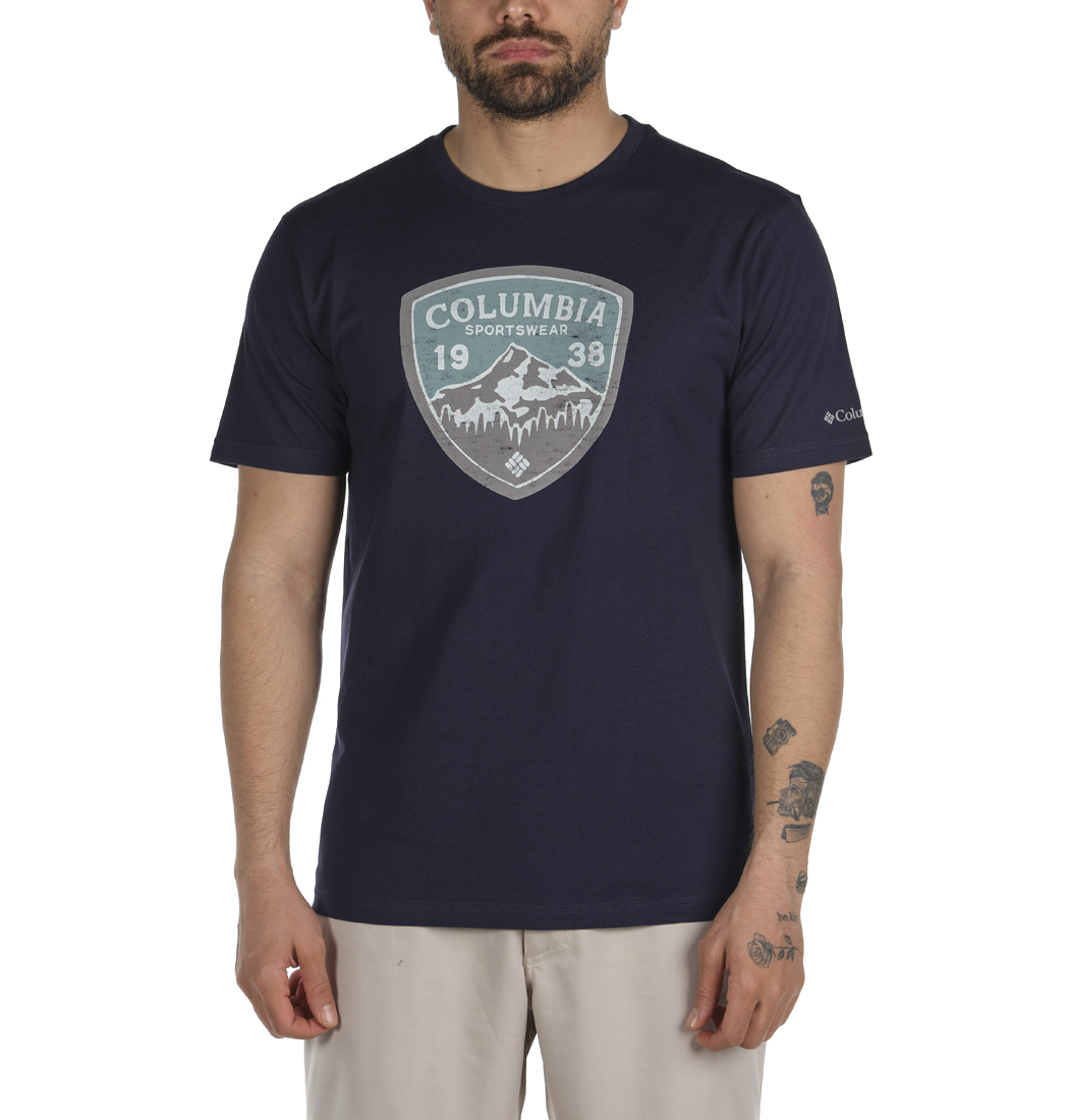 Columbia CSC Mountain Shield Graphic Kısa Kollu Erkek T-shirt. 1