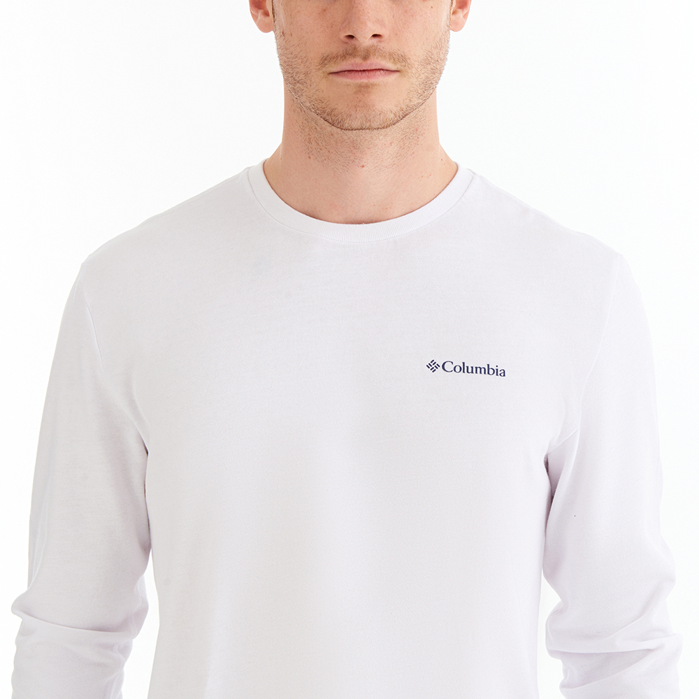 Columbia CSC Basic Brushed Uzun Kollu Erkek T-shirt. 4