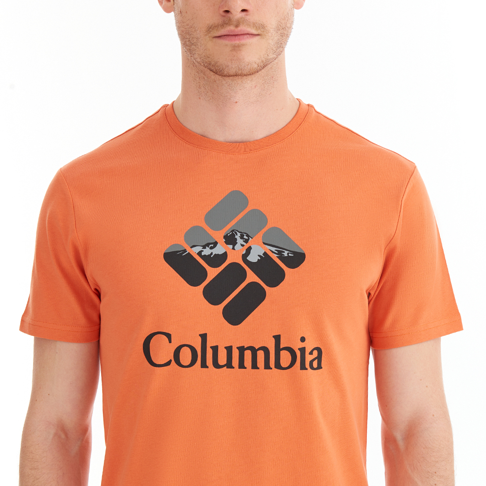 Columbia CSC M Hood Nightscape Erkek Kısa Kollu T-Shirt. 4
