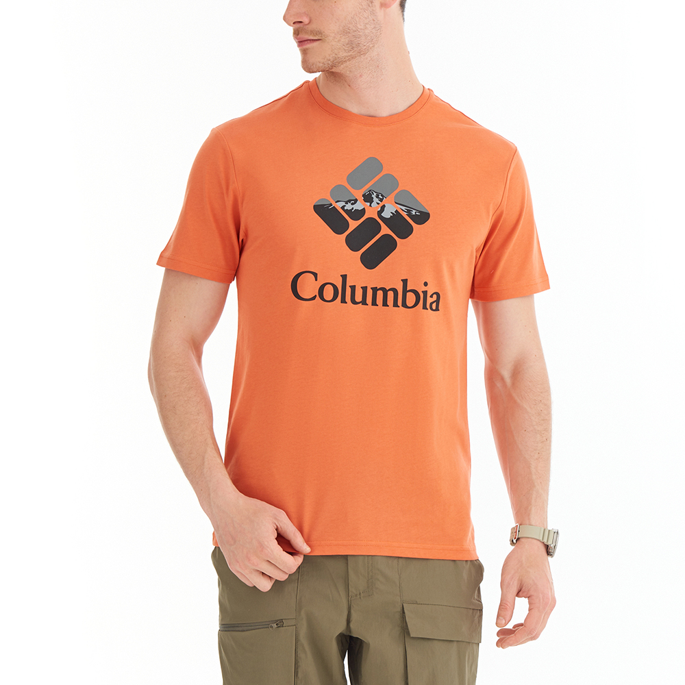 Columbia CSC M Hood Nightscape Erkek Kısa Kollu T-Shirt. 5