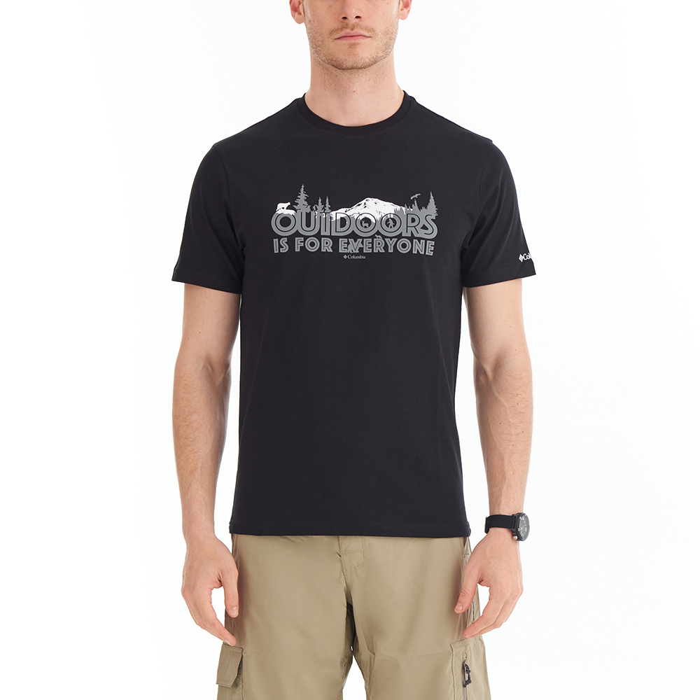 Columbia CSC All For Outdoors Erkek Kısa Kollu T-Shirt. 1