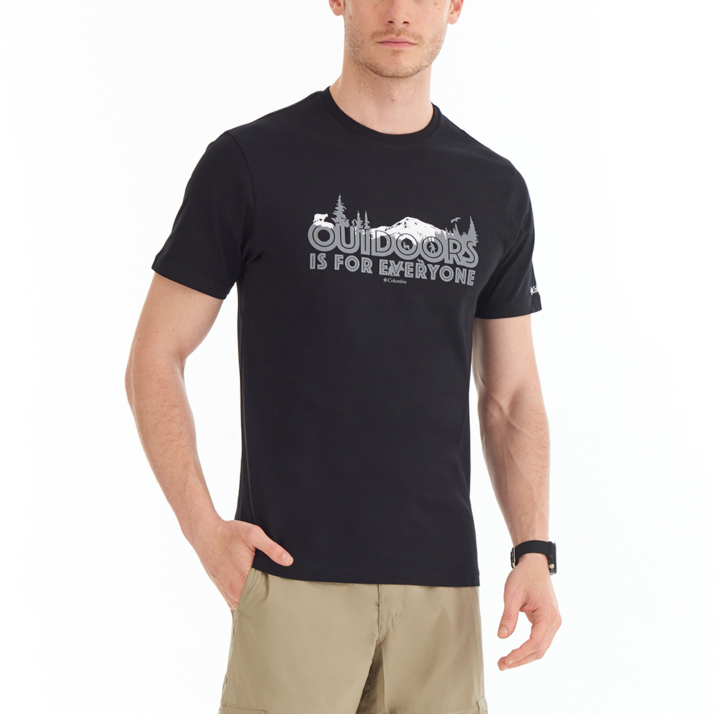 Columbia CSC All For Outdoors Erkek Kısa Kollu T-Shirt. 6