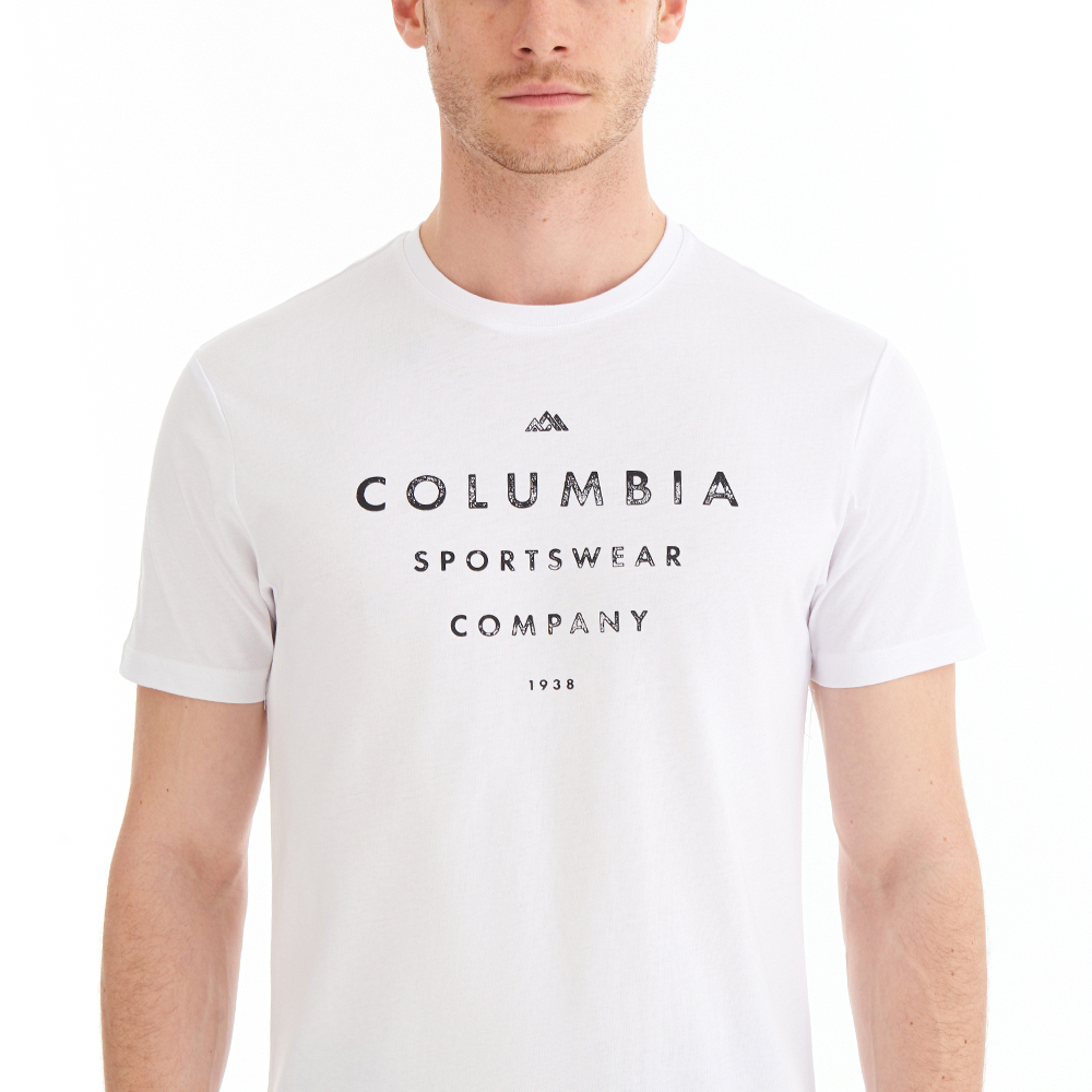 Columbia CSC Stack Attack Erkek Kısa Kollu T-Shirt. 4