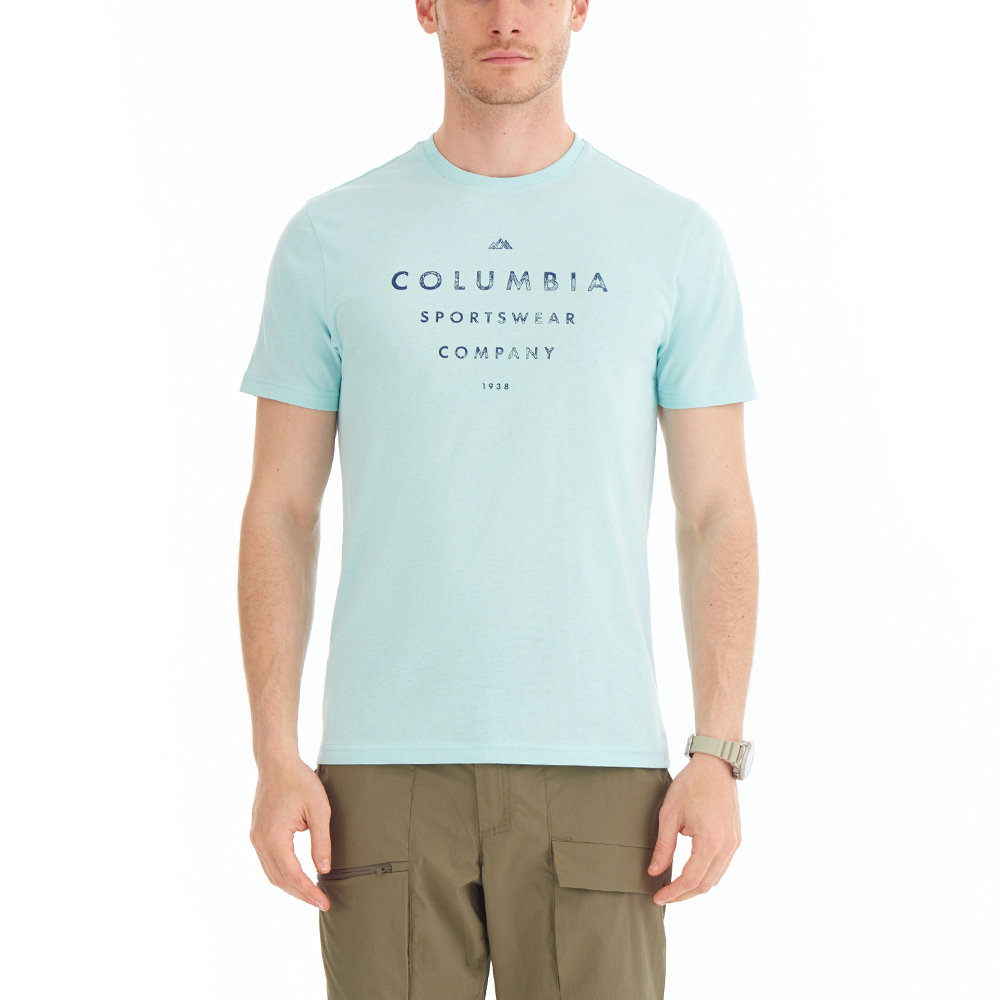 Columbia CSC Stack Attack Erkek Kısa Kollu T-Shirt. 1