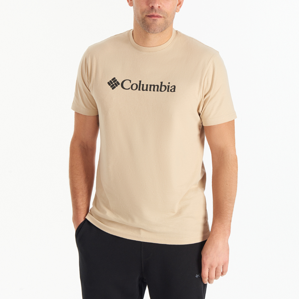 Columbia CSC Basic Big Logo Brushed Erkek Kısa Kollu T-Shirt. 5