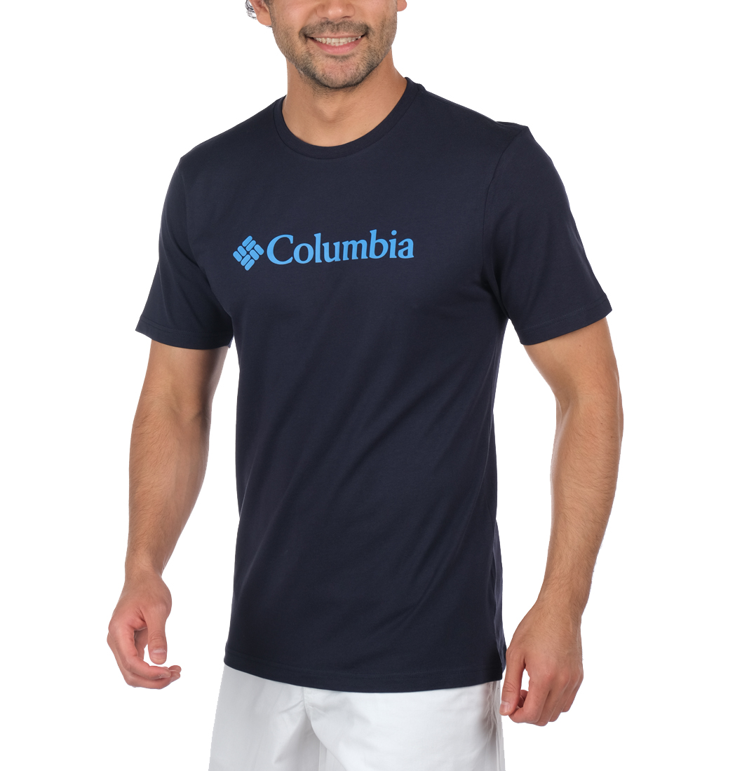 Columbia CSC Basic Big Logo Brushed Erkek Kısa Kollu T-Shirt. 6