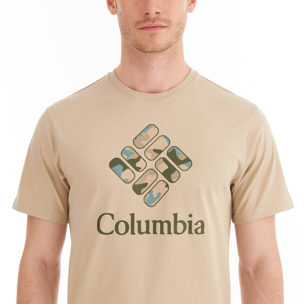 Columbia CSC Stacked Camo Erkek Kısa Kollu T-Shirt. 4