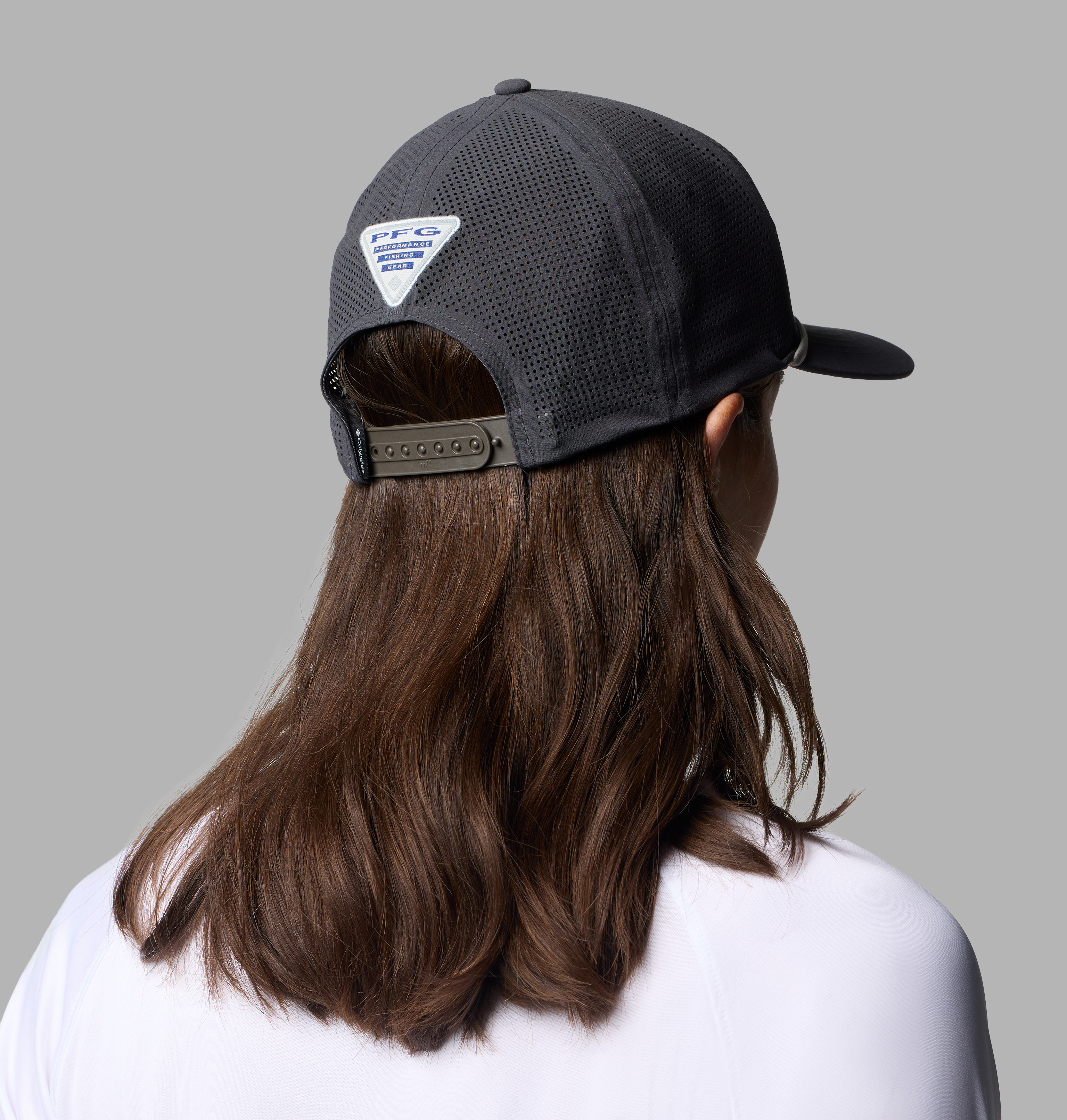 Columbia Unisex Siyah Tidal Pursuit 3D Stretch Şapka