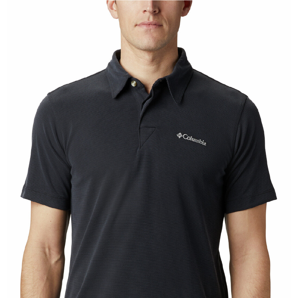 Columbia Sun Ridge II Erkek Kısa Kollu Polo T-Shirt. 4