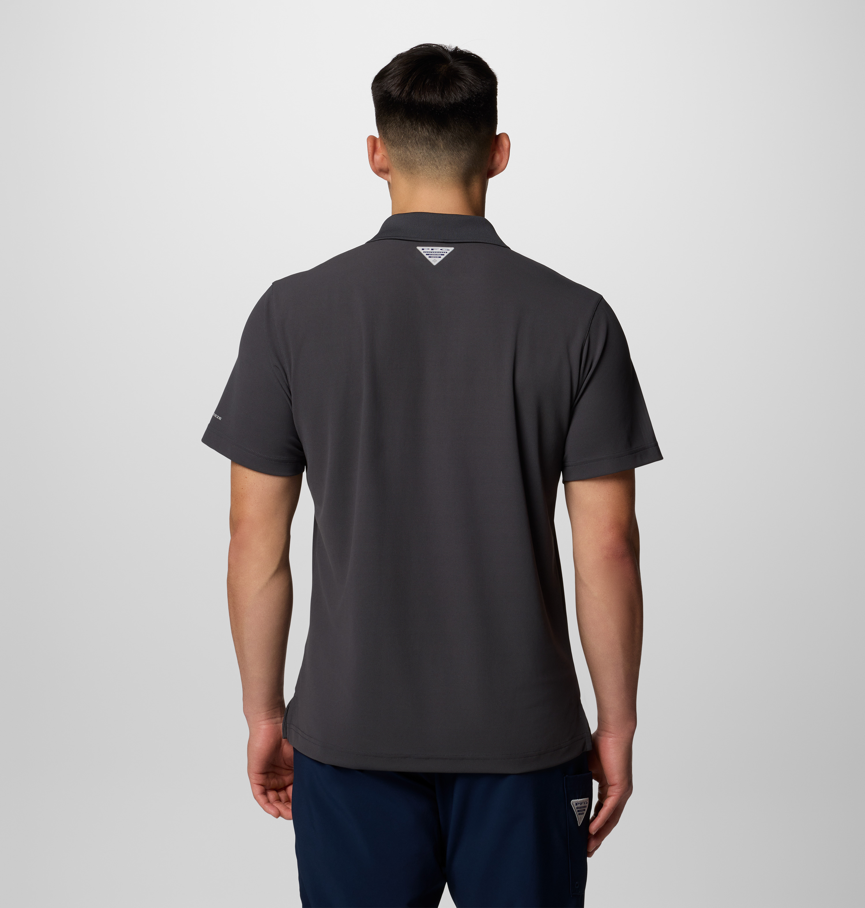 Columbia Erkek Siyah Freezer Kısa Kollu Polo T-Shirt