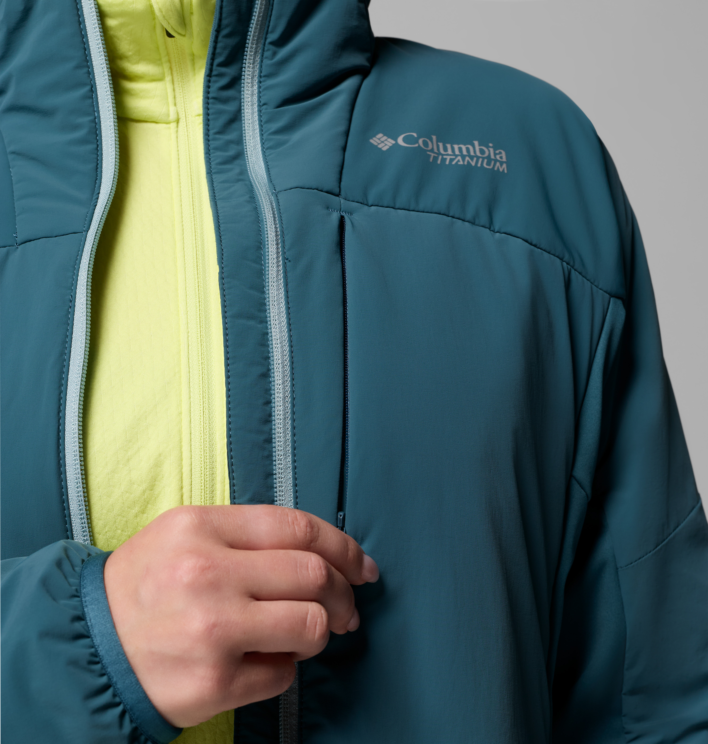 Columbia Kadın Mavi Silver Leaf Lite Hybrid Mont 2133431429429L