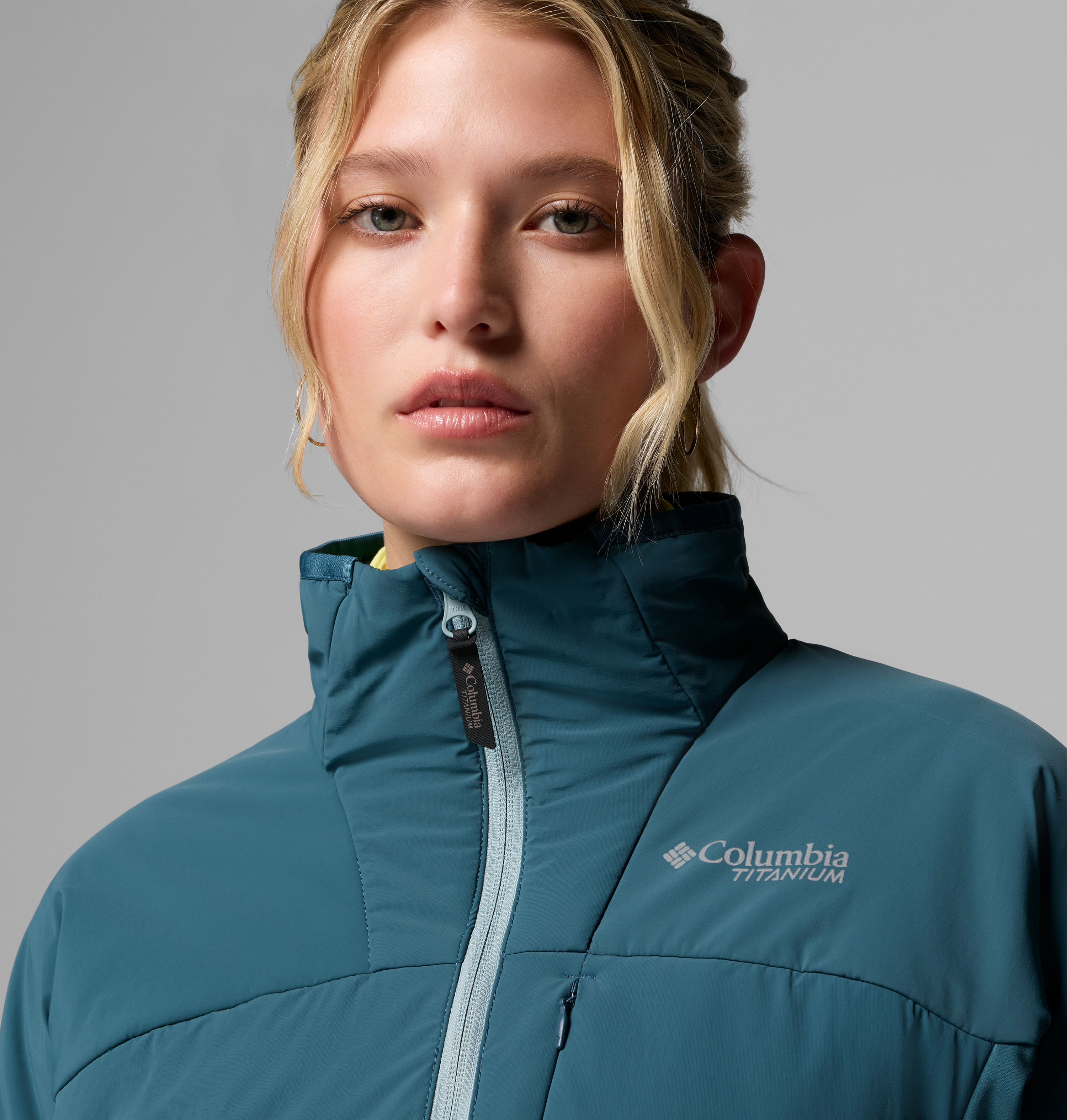 Columbia Kadın Mavi Silver Leaf Lite Hybrid Mont 2133431429429L
