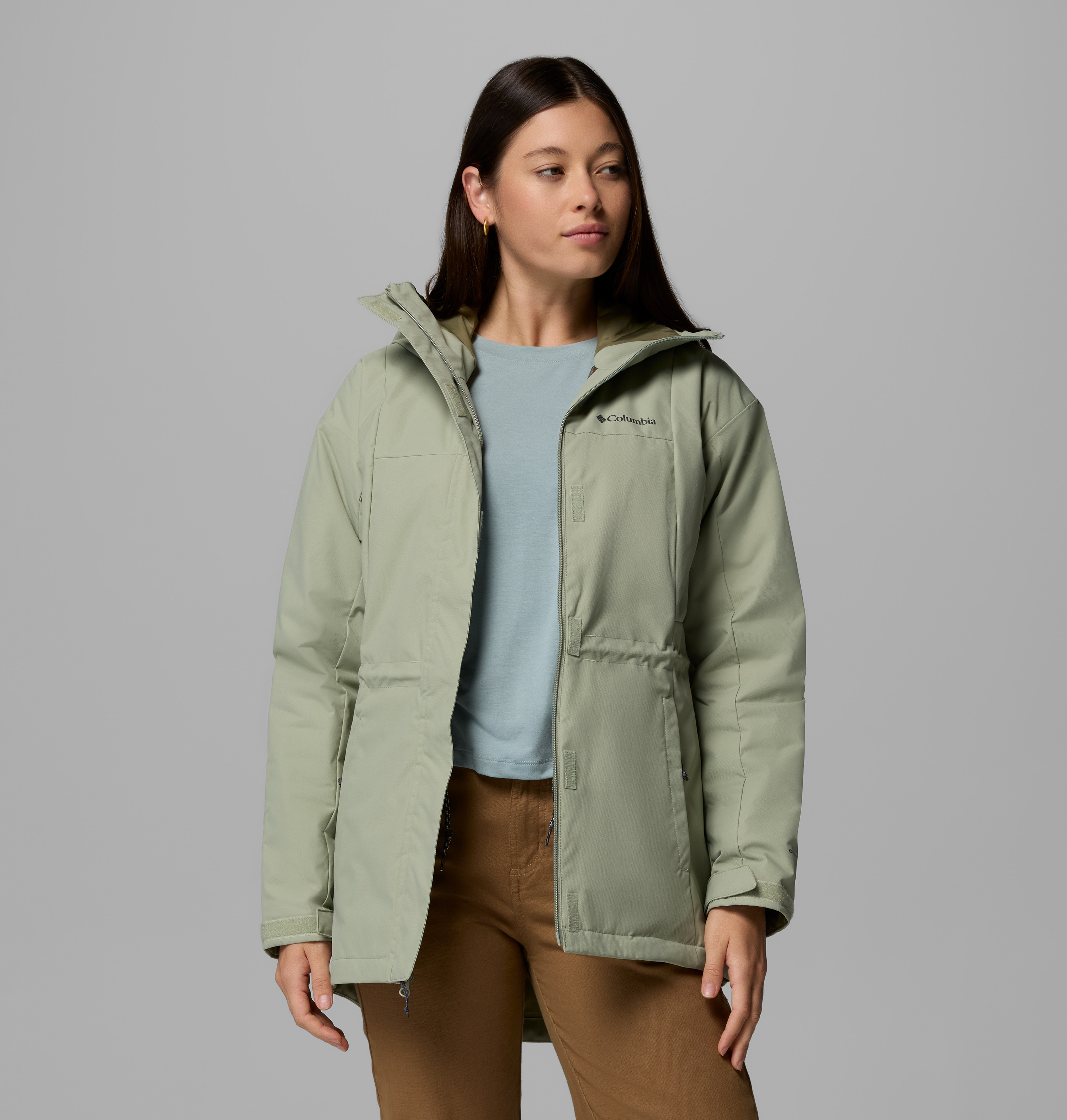 Columbia Kadın Safari Hikebound II Long Insulated Mont