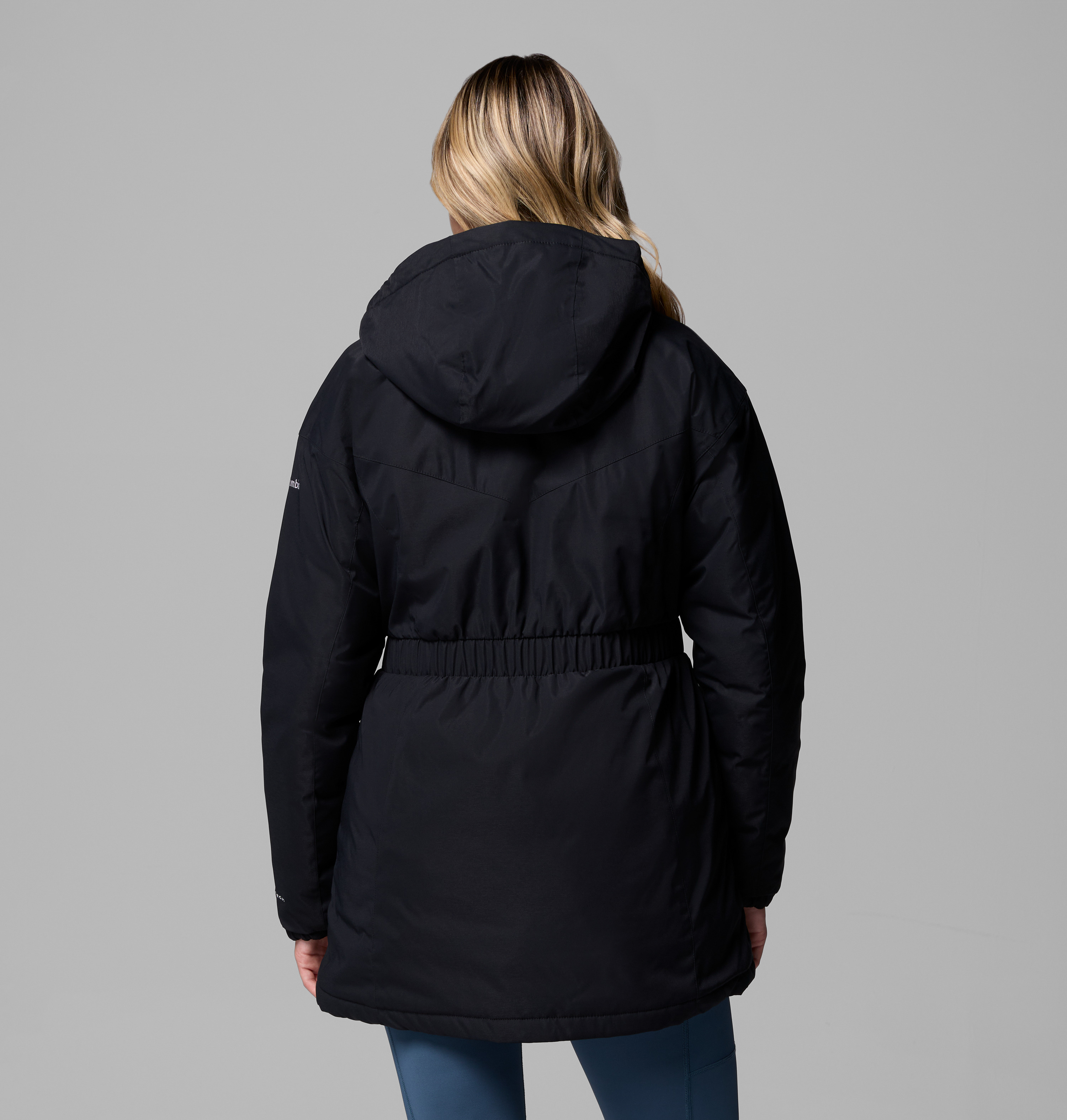 Columbia Kadın Siyah Kennedy Meadows Mid Kaz Tüyü Parka