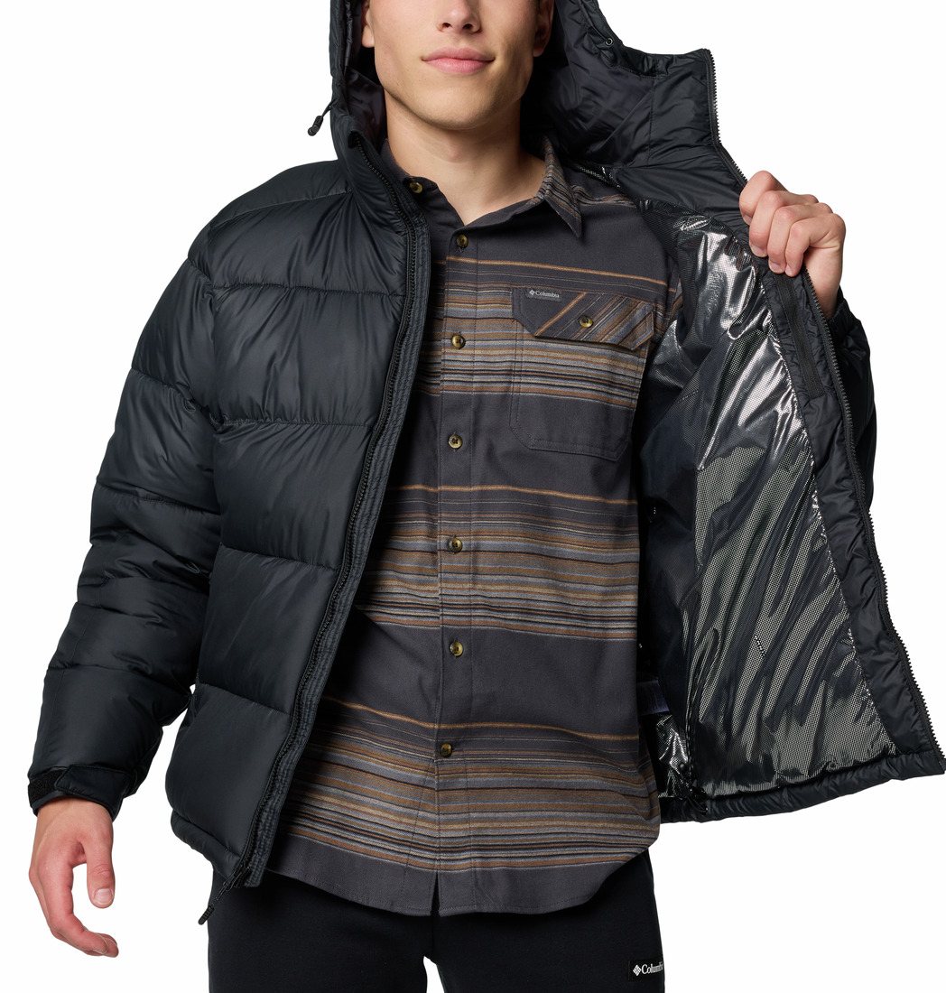 Columbia Erkek Antrasit Melanj Pike Lake II Hooded Mont