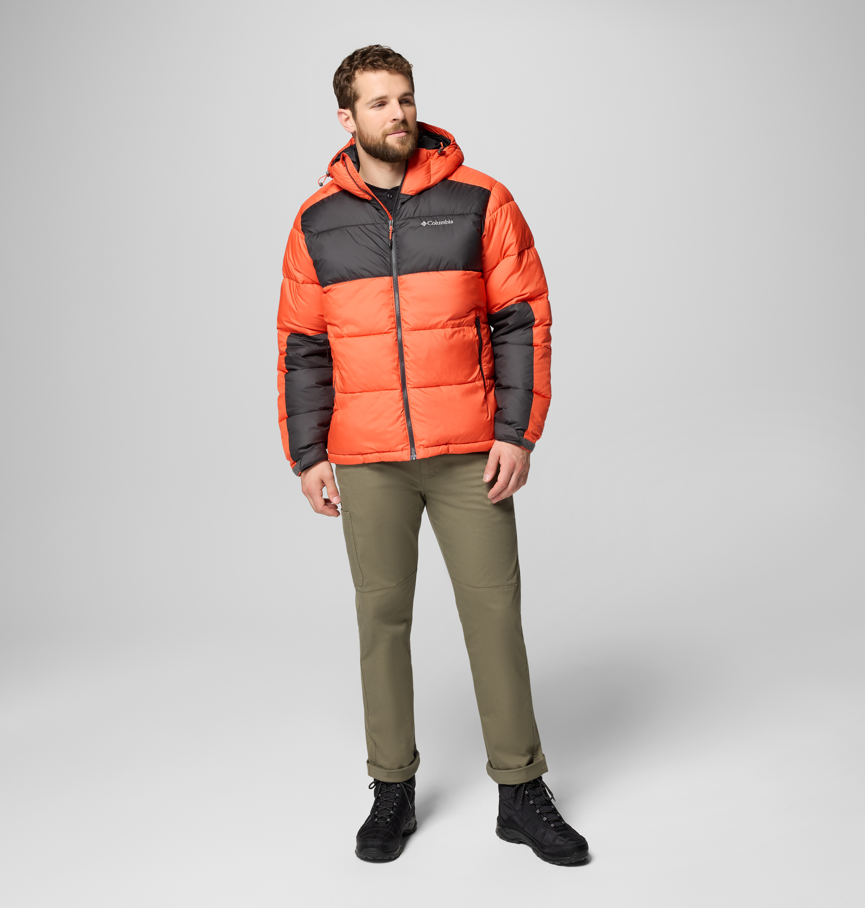 Columbia Erkek Turuncu Pike Lake II Hooded Mont 20509318648642XL