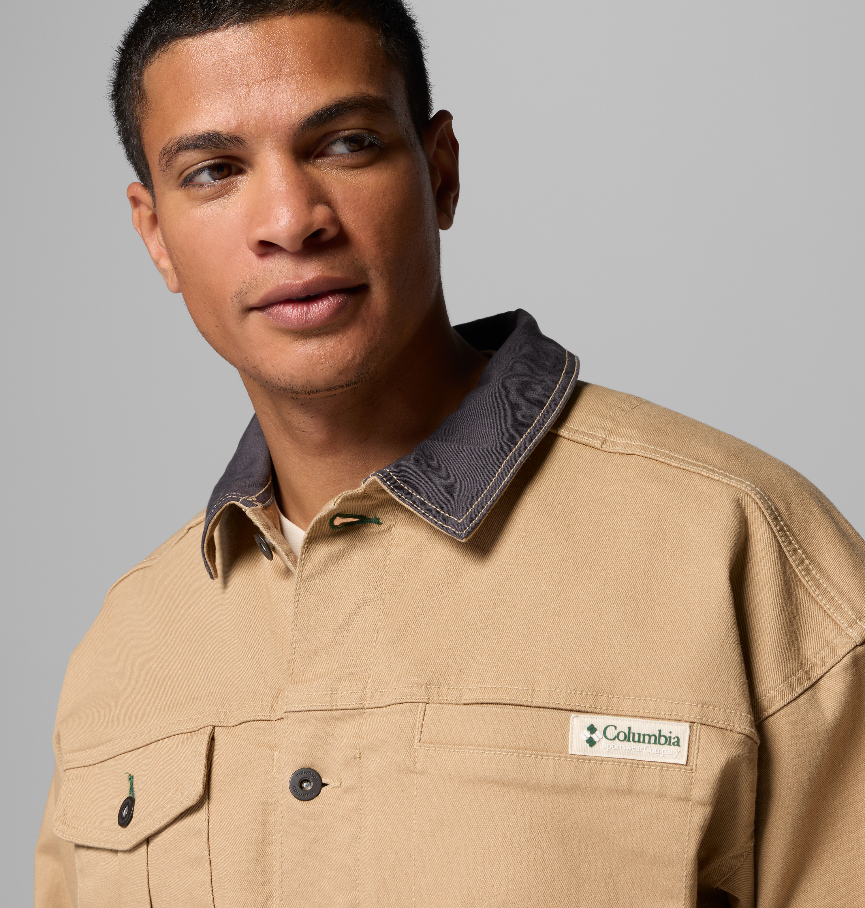 Columbia Erkek Kahverengi Acker Rock Twill 3 In 1 Mont