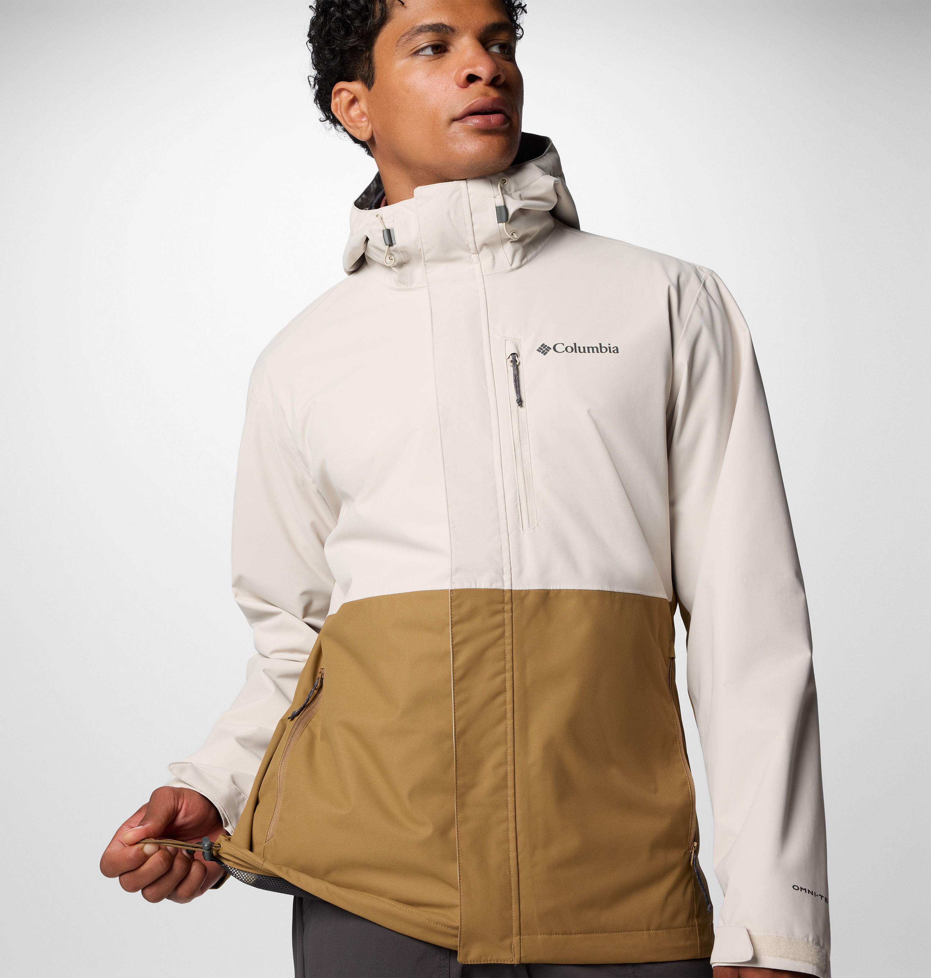 Columbia Erkek Bej Hikebound II Yağmurluk 2089341278278M