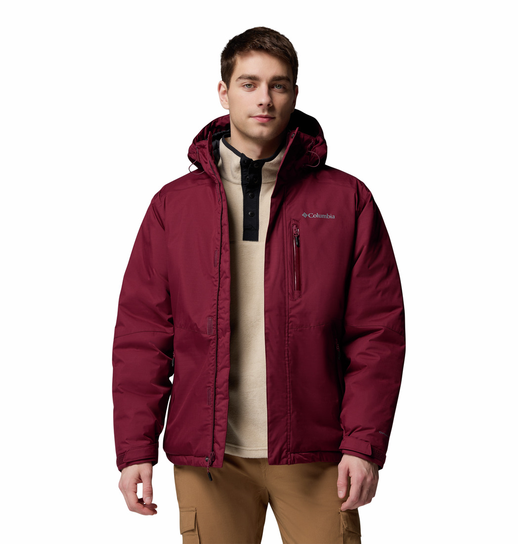 Columbia Erkek Bordo Oak Harbor II Insulated Mont 2089431624624XL