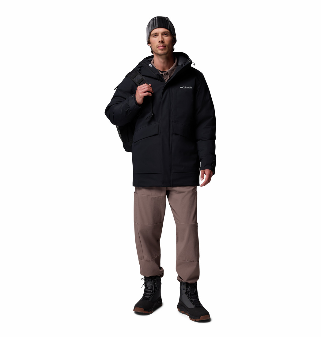 Columbia Erkek Siyah Street Heights Kaz Tüyü Parka 2134251010010S