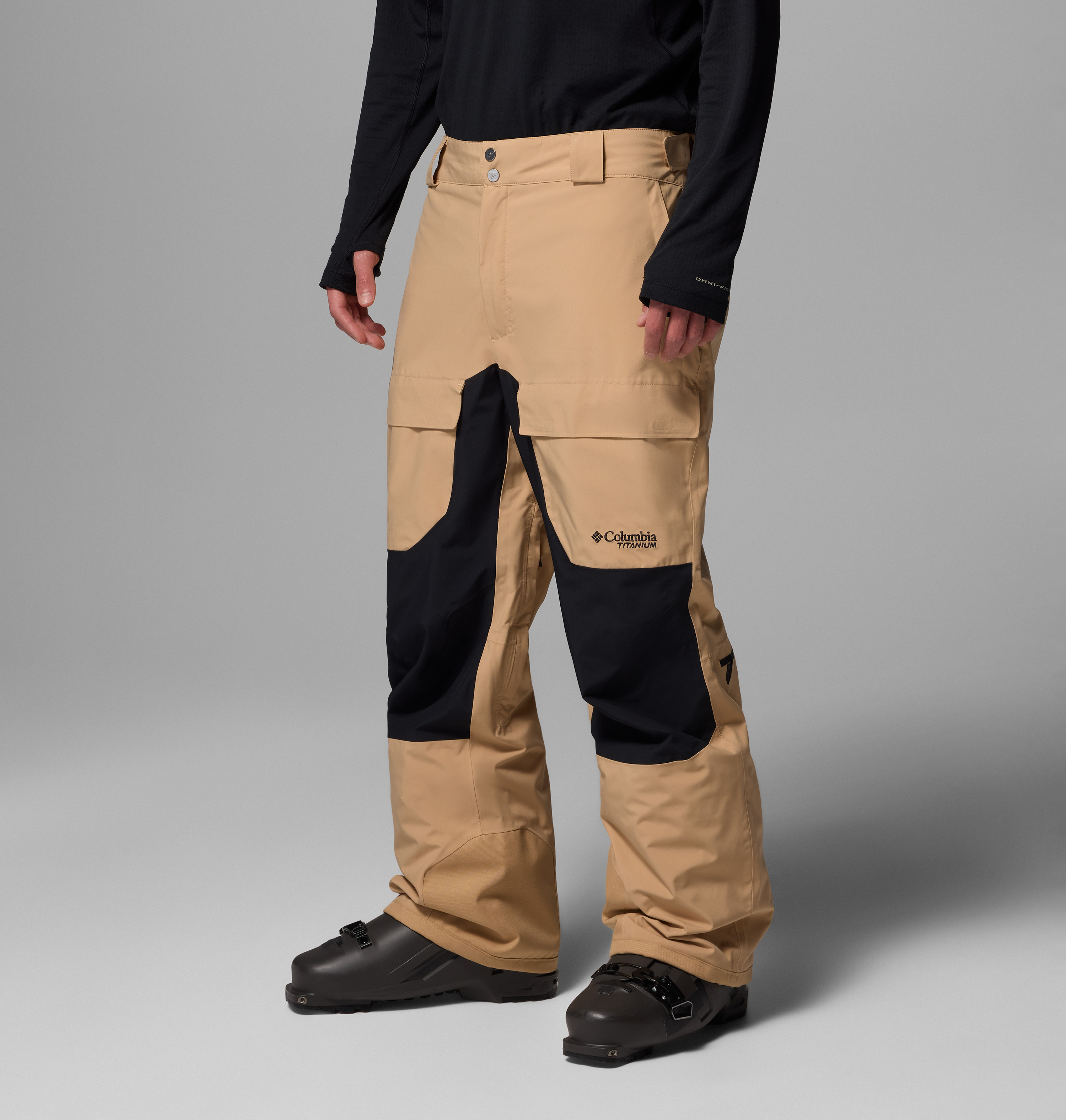 その他 Columbia ski pants Columbia Erkek Kahverengi Winter District Kayak Pantolonu