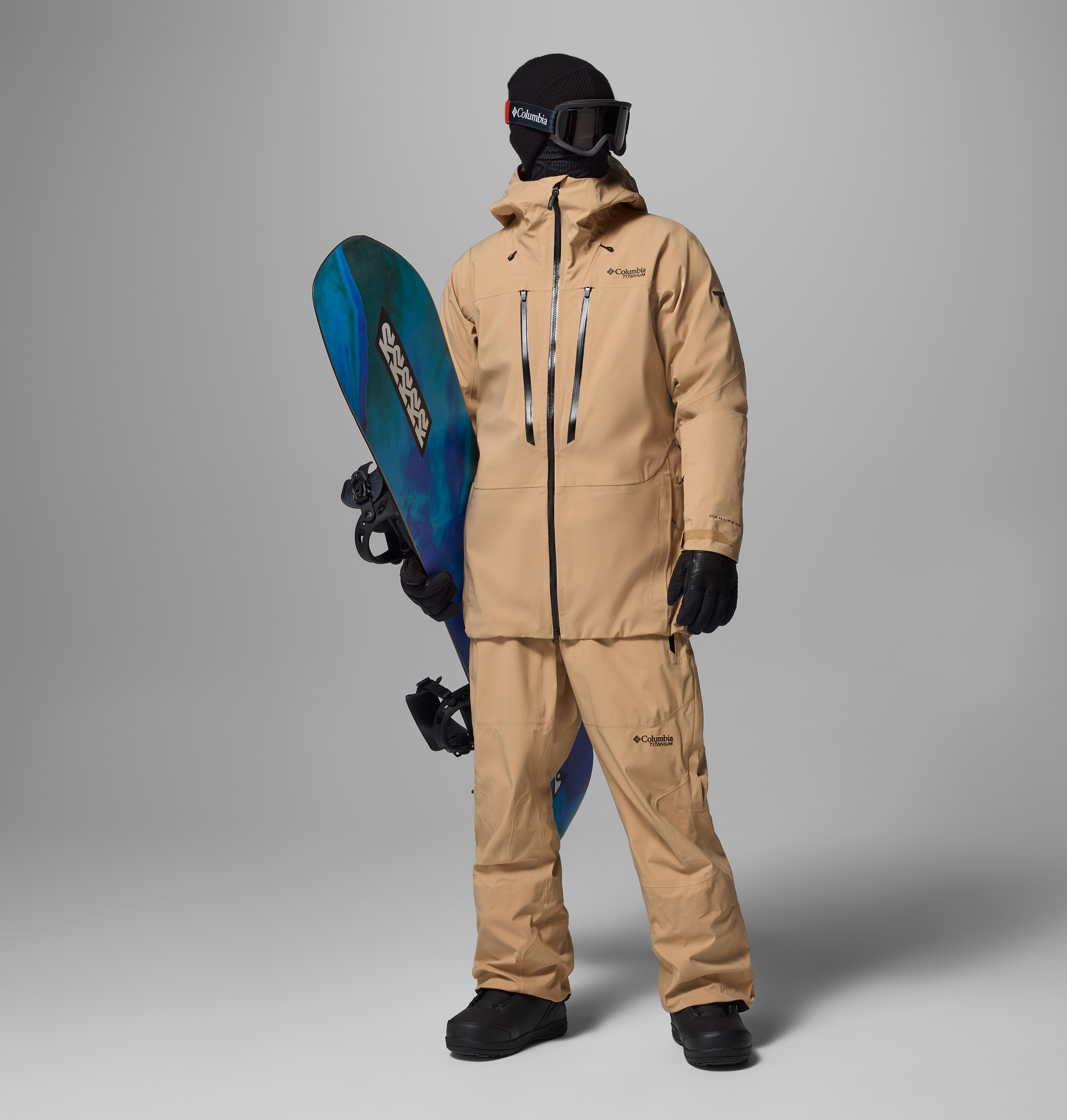 Columbia Erkek Kahverengi Platinum Peak II 3L Kayak Pantolonu