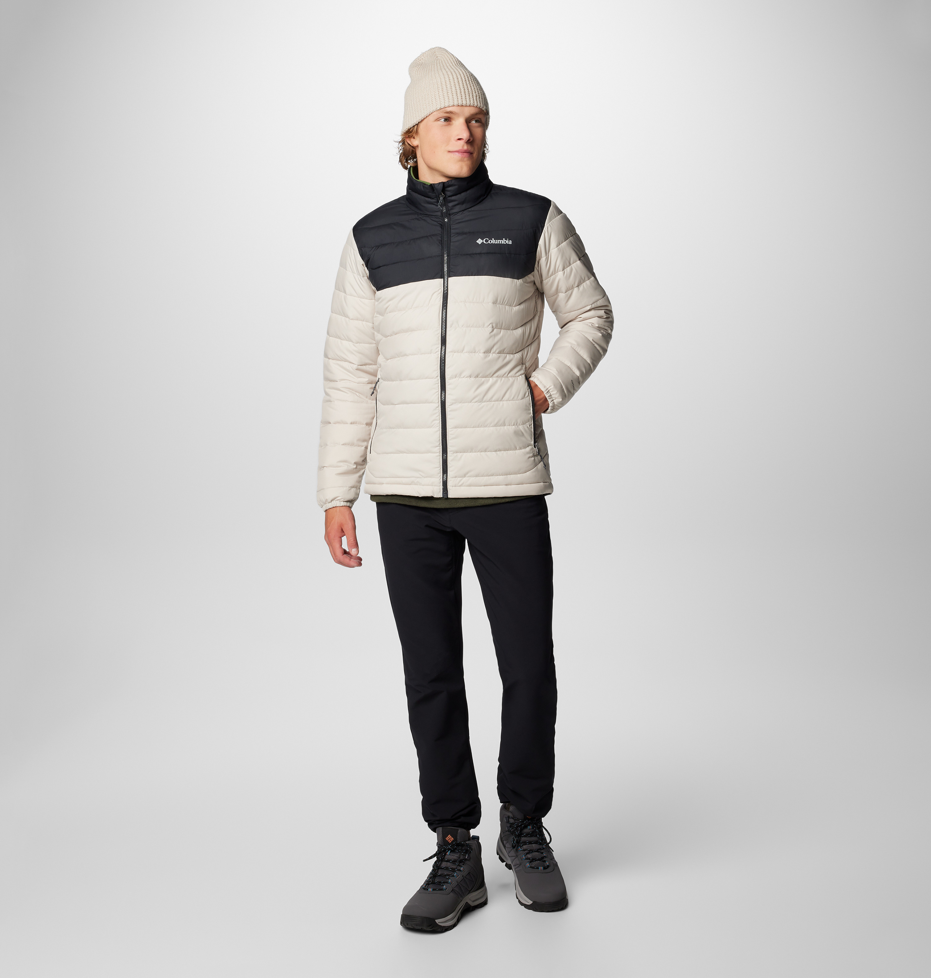 Columbia Erkek Bej Powder Lite II Mont 2086961278278XL | Columbia
