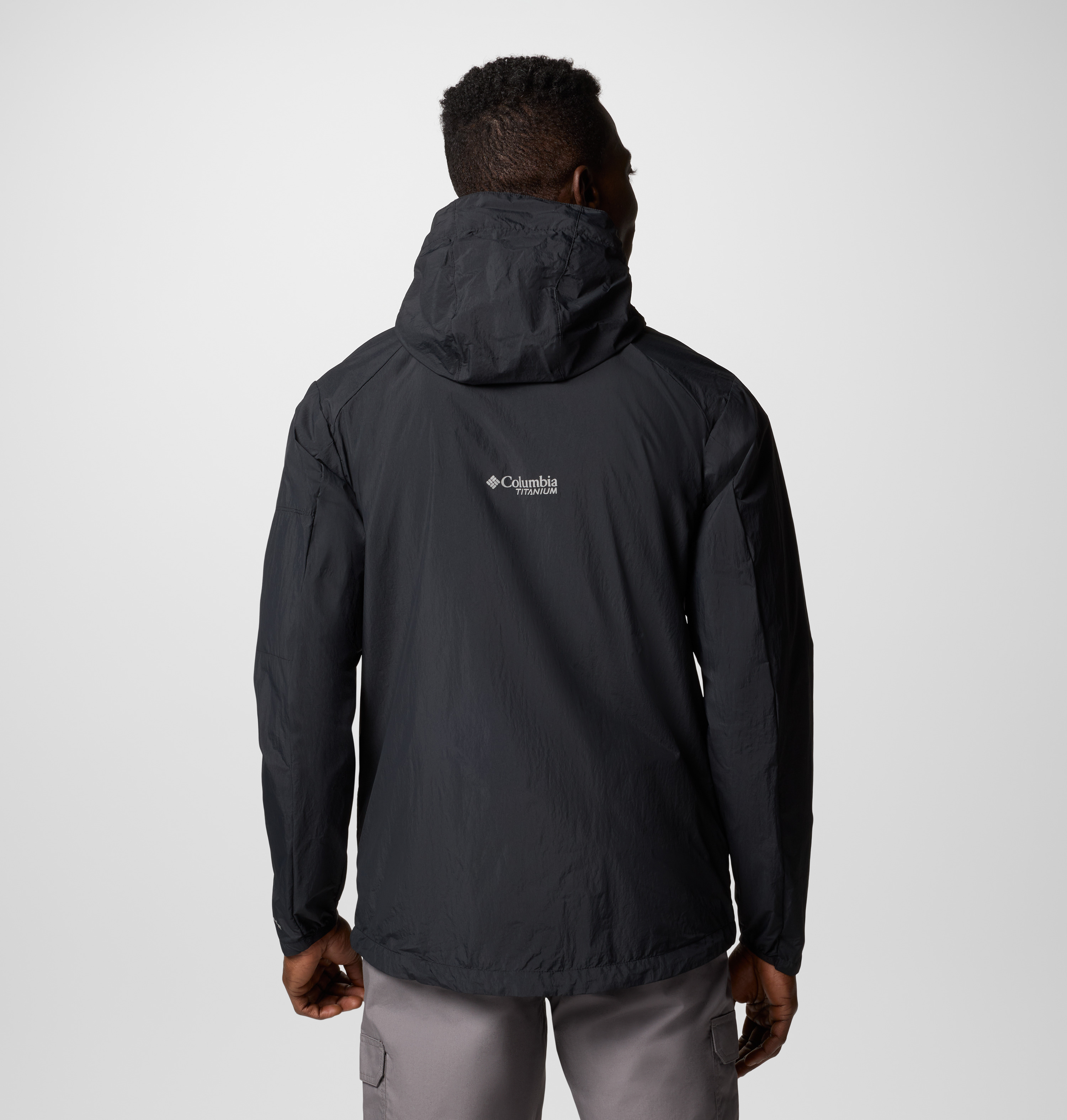 Columbia Erkek Siyah Loop Trail II Rüzgarlık 20712310110112XL