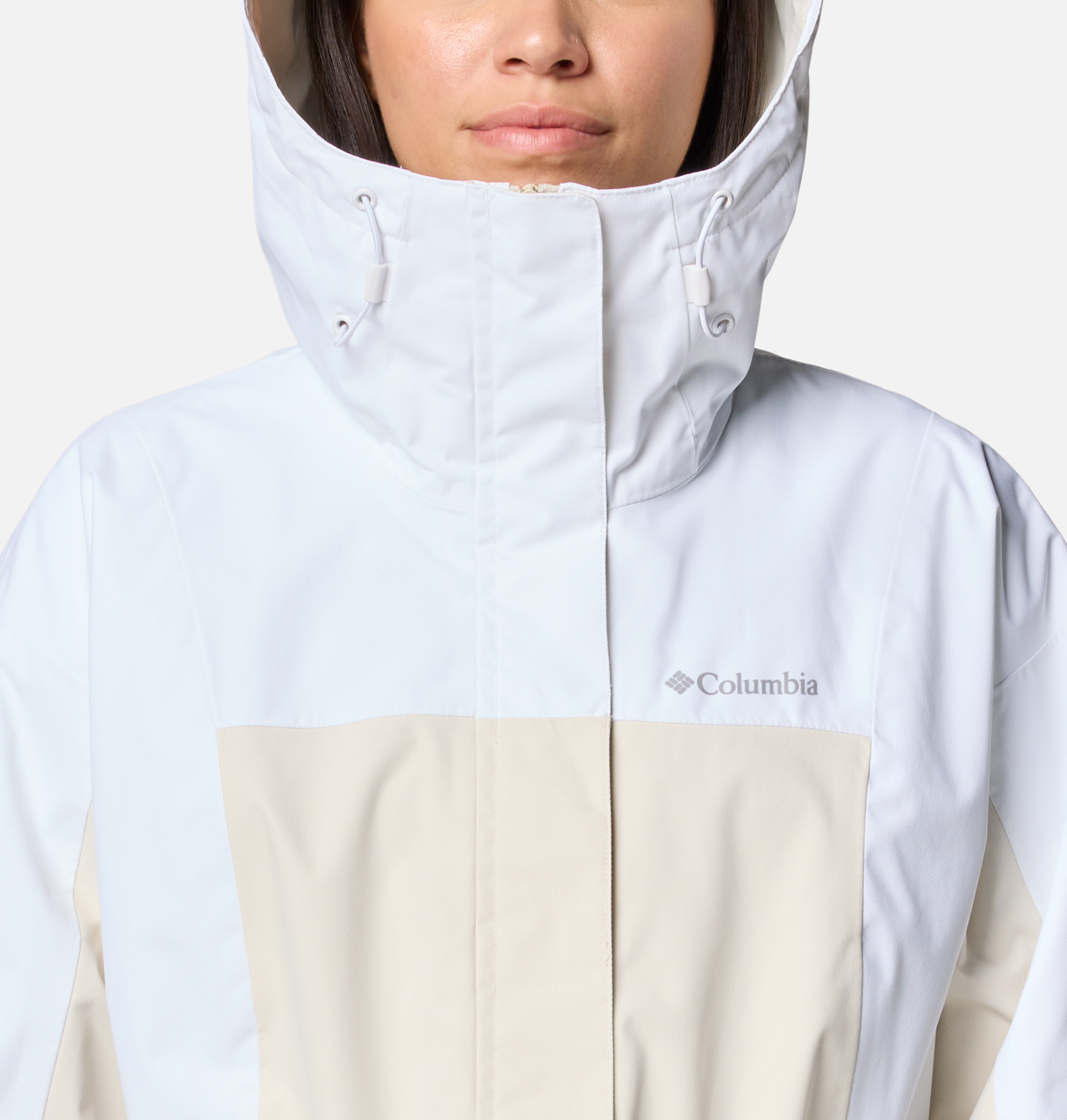 Columbia Kadın Bej Krem Hikebound II Long Yağmurluk 2113901191191L