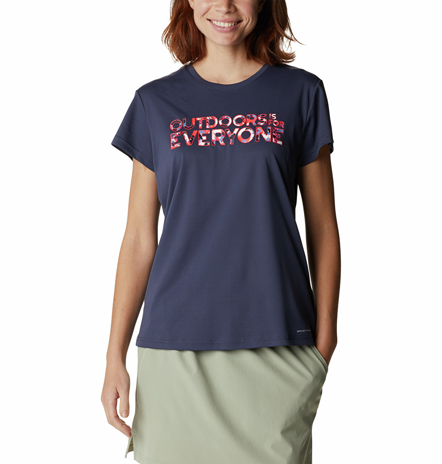W Cirro Ice Graphic Kadın Kısa Kollu T-Shirt