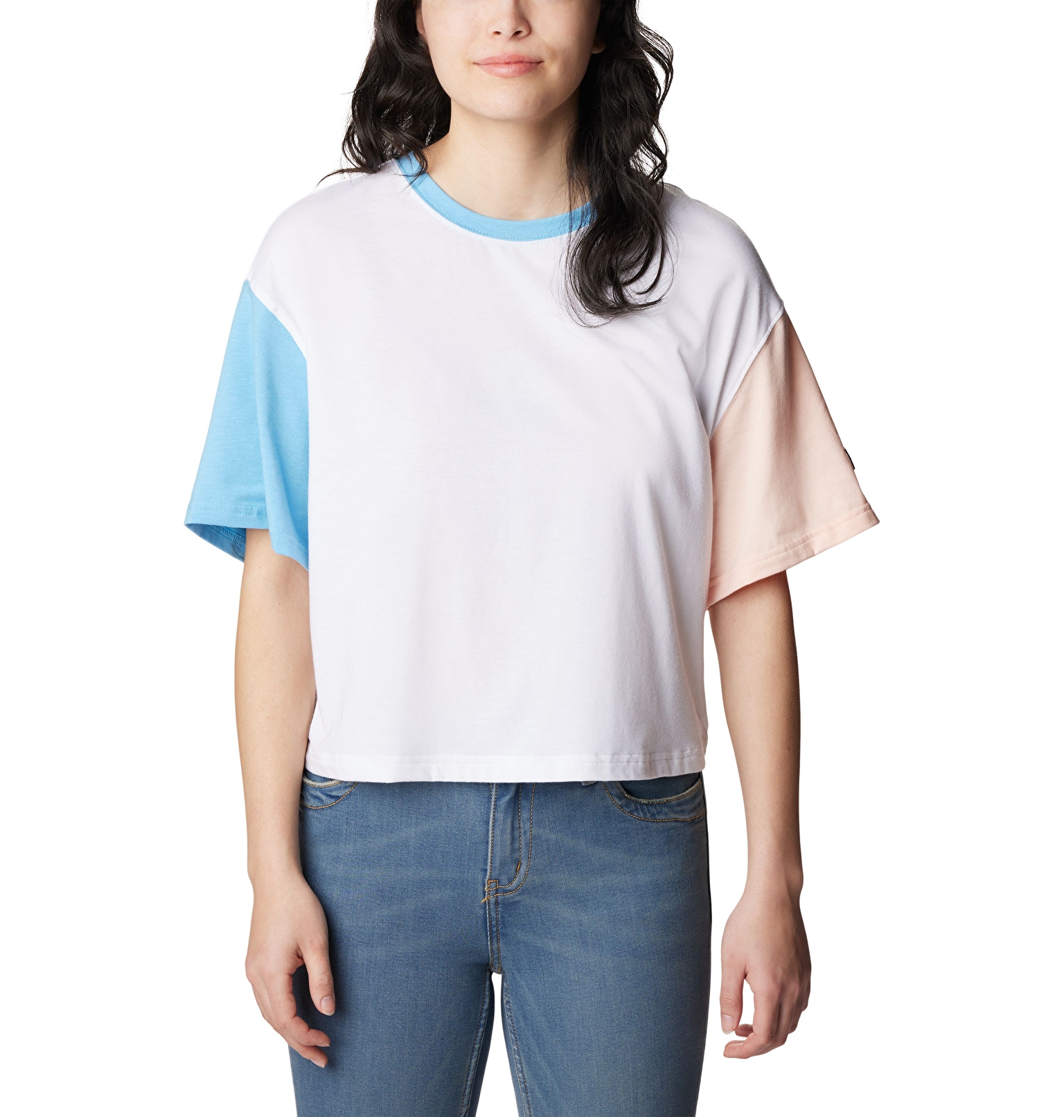 Deschutes Valley Cropped  Kadın Kısa Kollu T-Shirt