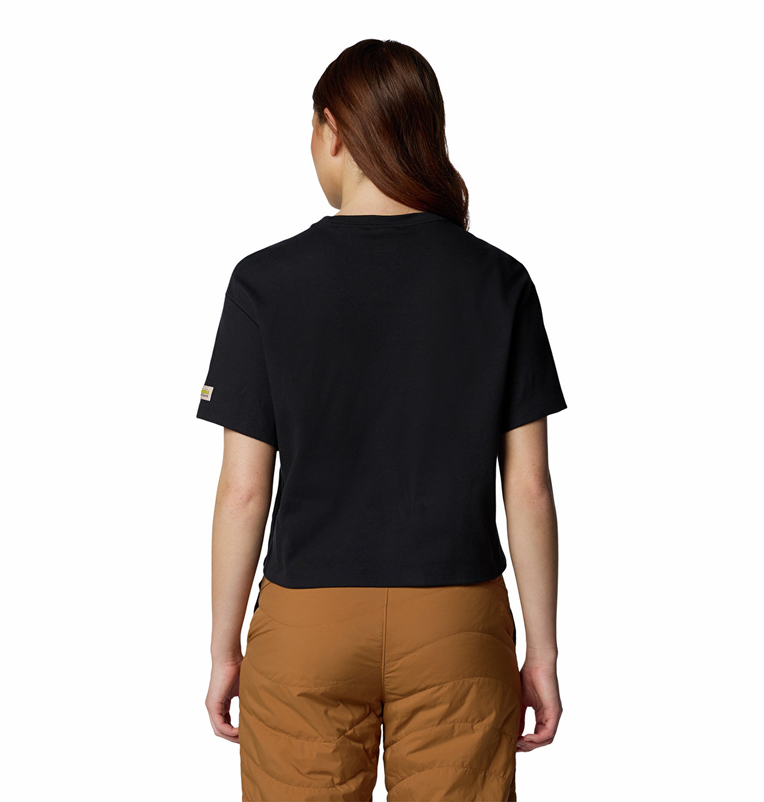 Wallowa Cropped Graphic Kadın Kısa Kollu T-Shirt