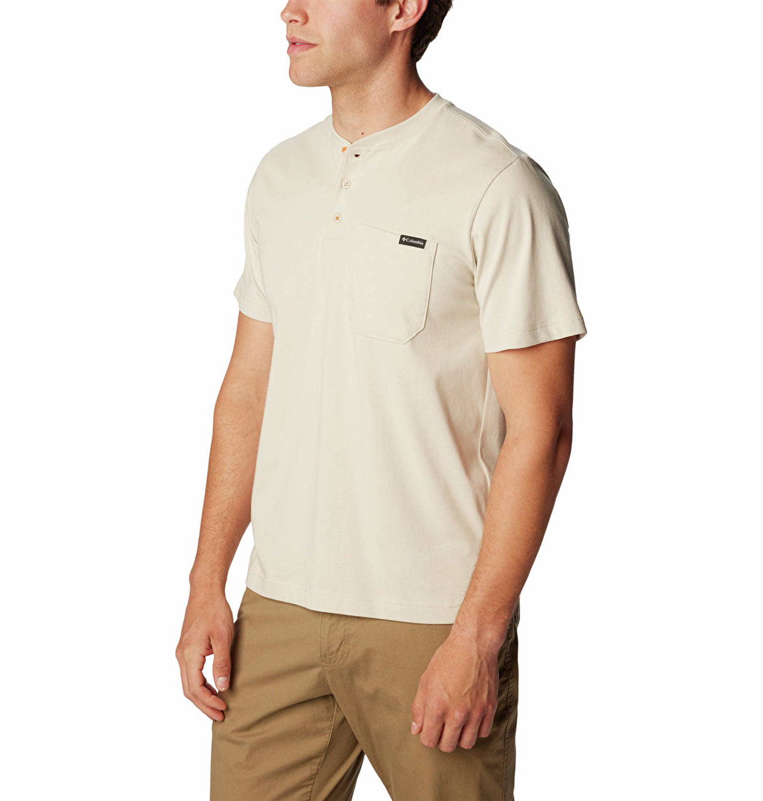 Landroamer Short Sleeve Henley Erkek Kısa Kollu T-Shirt