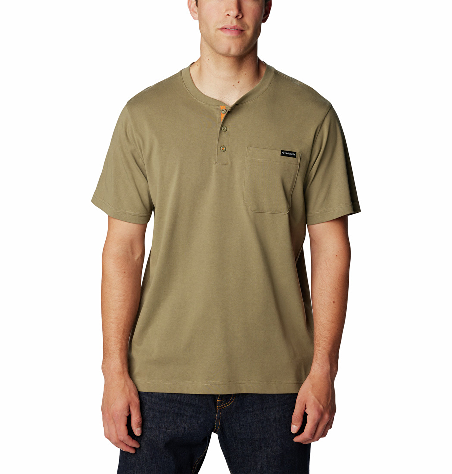 Landroamer Short Sleeve Henley Erkek Kısa Kollu T-Shirt