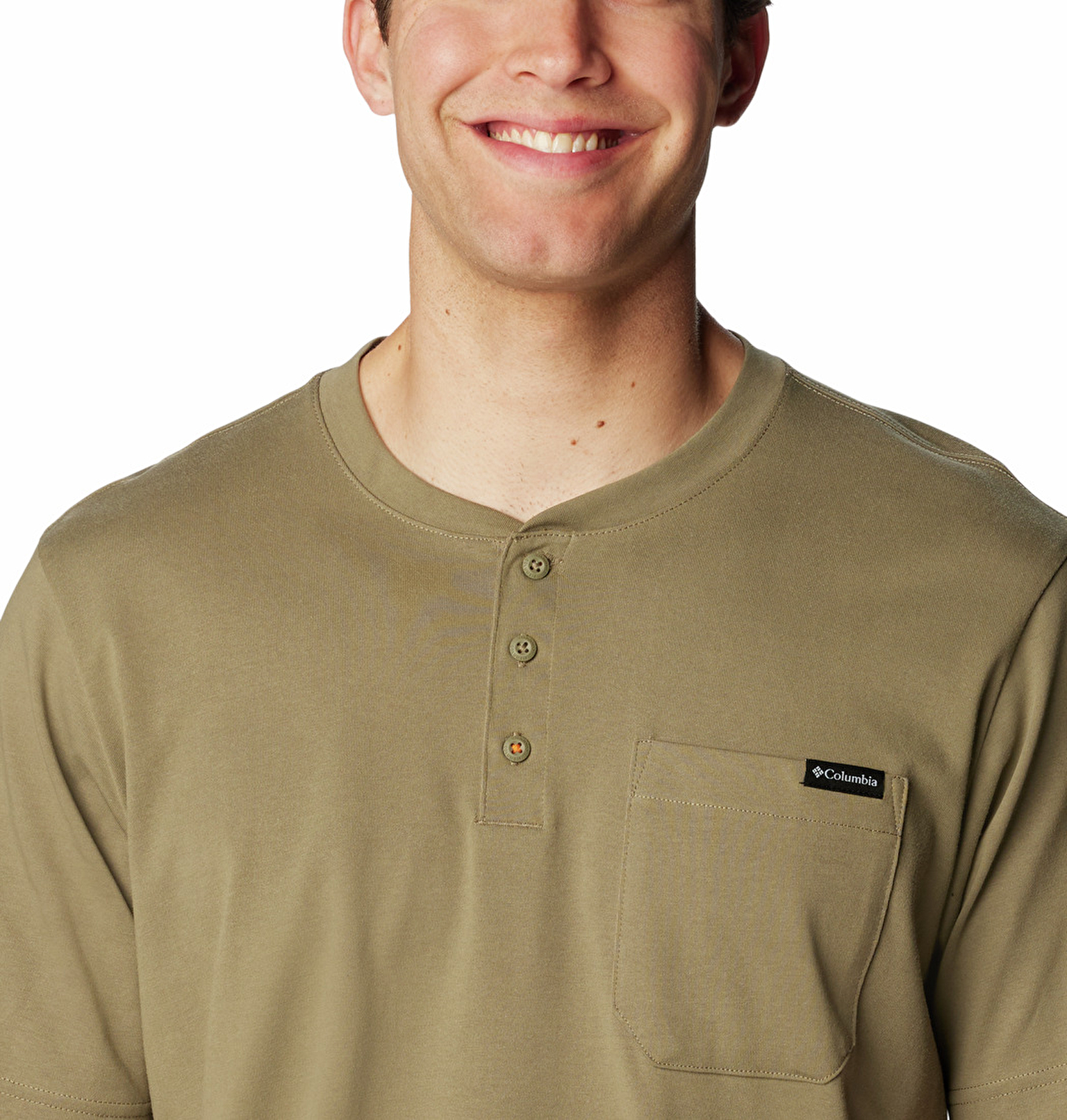 Landroamer Short Sleeve Henley Erkek Kısa Kollu T-Shirt