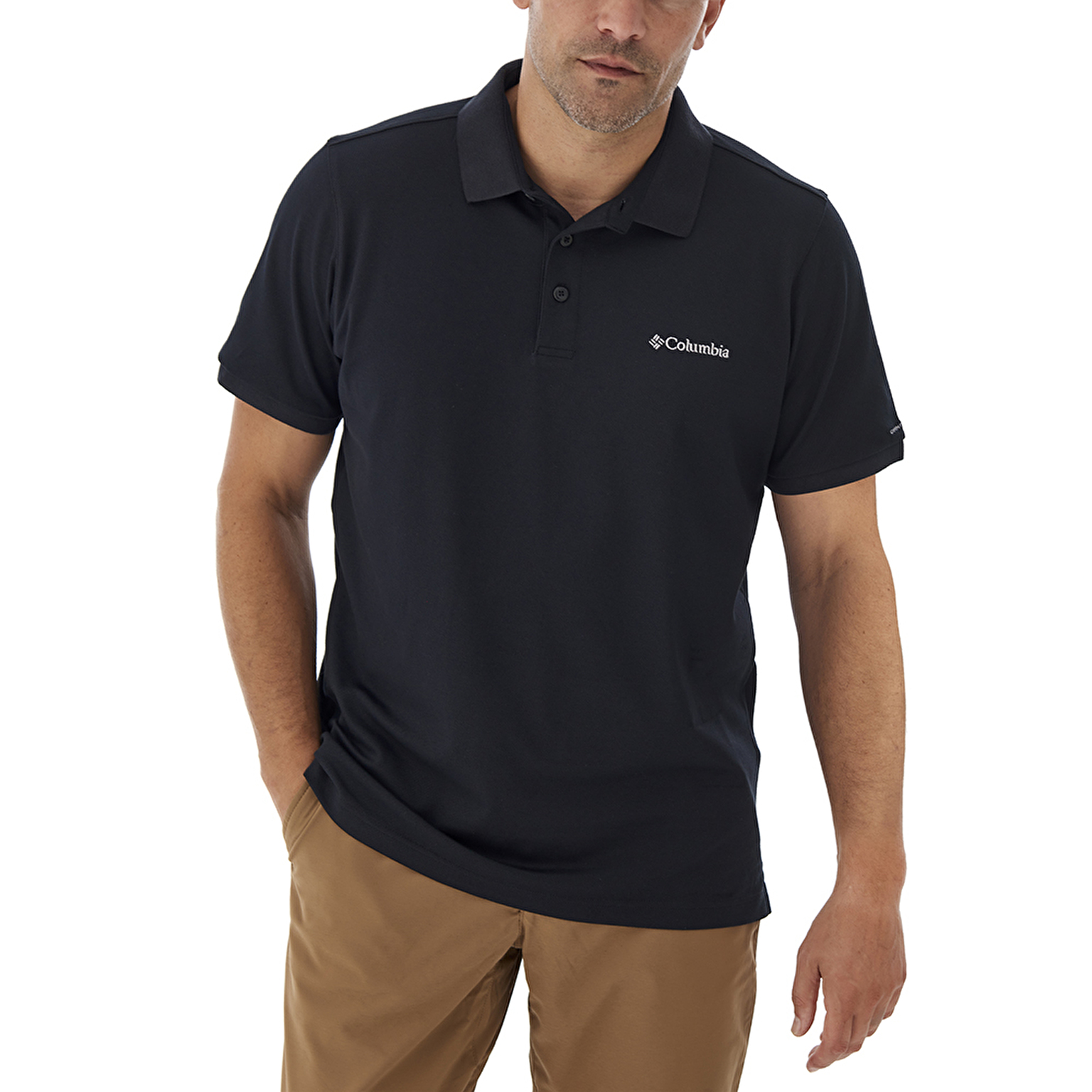 Cove Dome Butte Solid Pique Erkek Kısa Kollu Polo Tshirt