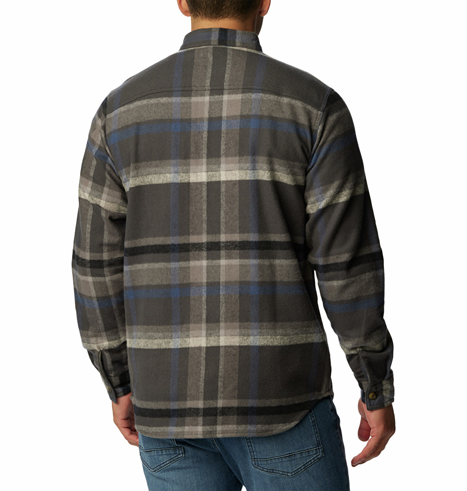 Pitchstone Heavyweight Flannel Erkek Uzun Kollu Gömlek