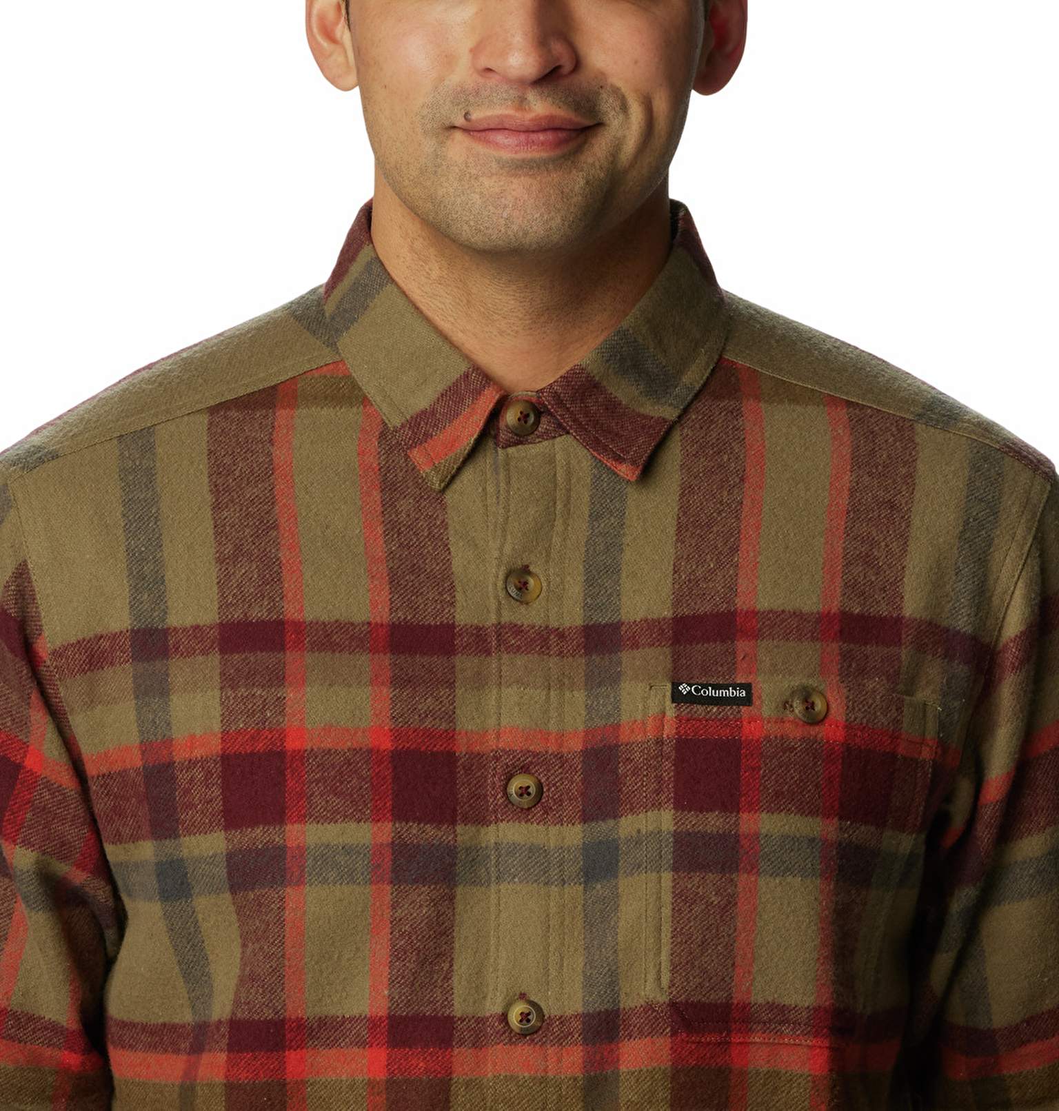 Pitchstone Heavyweight Flannel Erkek Uzun Kollu Gömlek