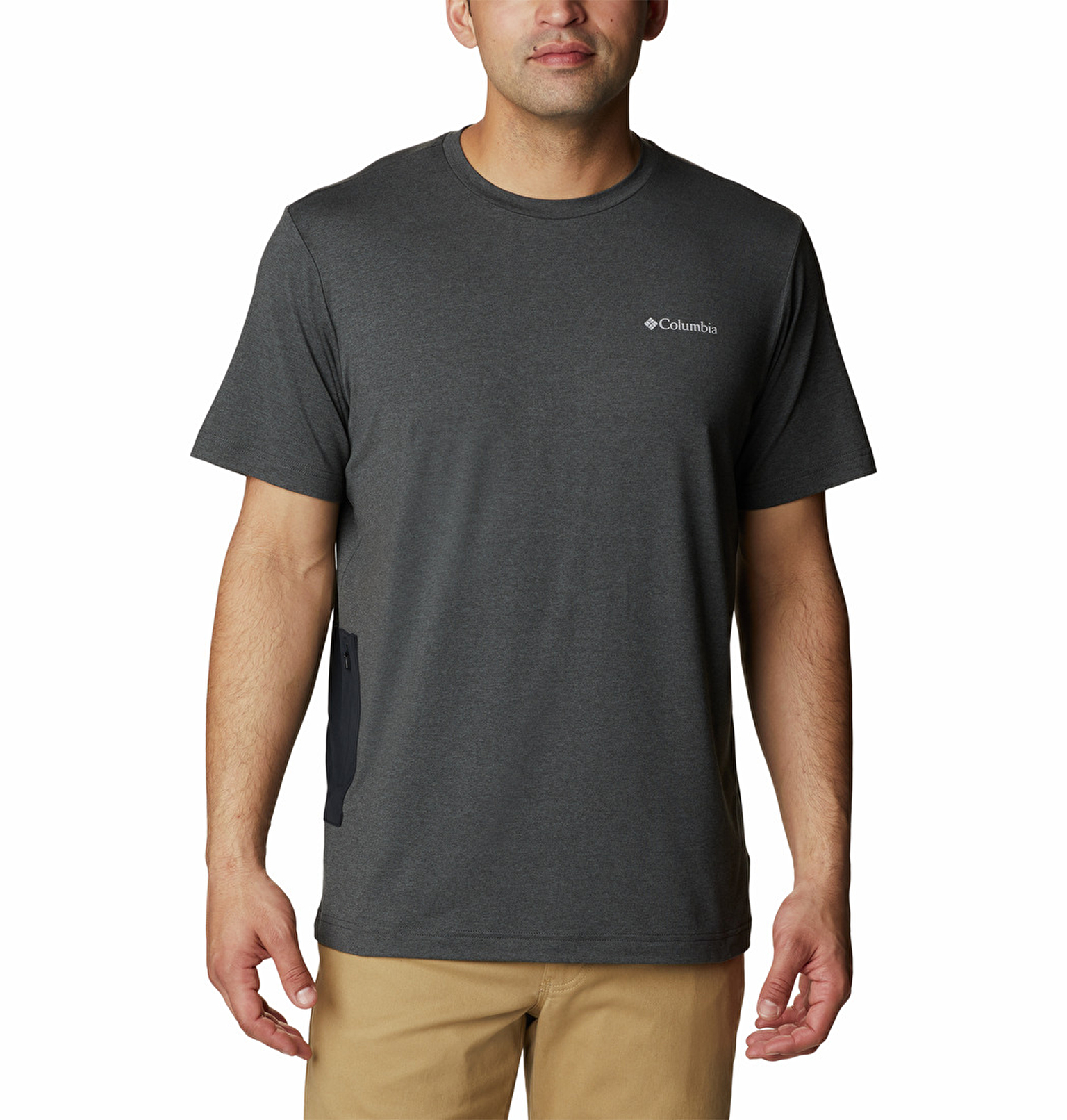 Tech Trail Novelty Pocket Erkek Kısa Kollu T-Shirt