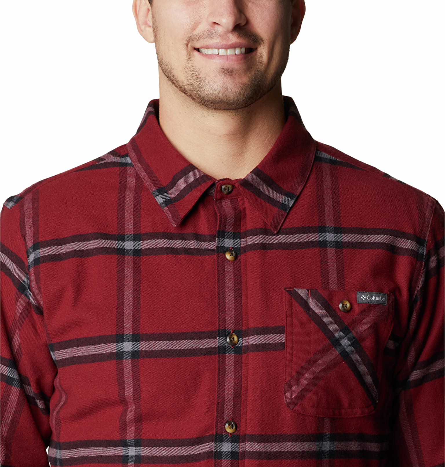 Cornell Woods Fleece Lined Flannel Erkek Uzun Kollu Gömlek