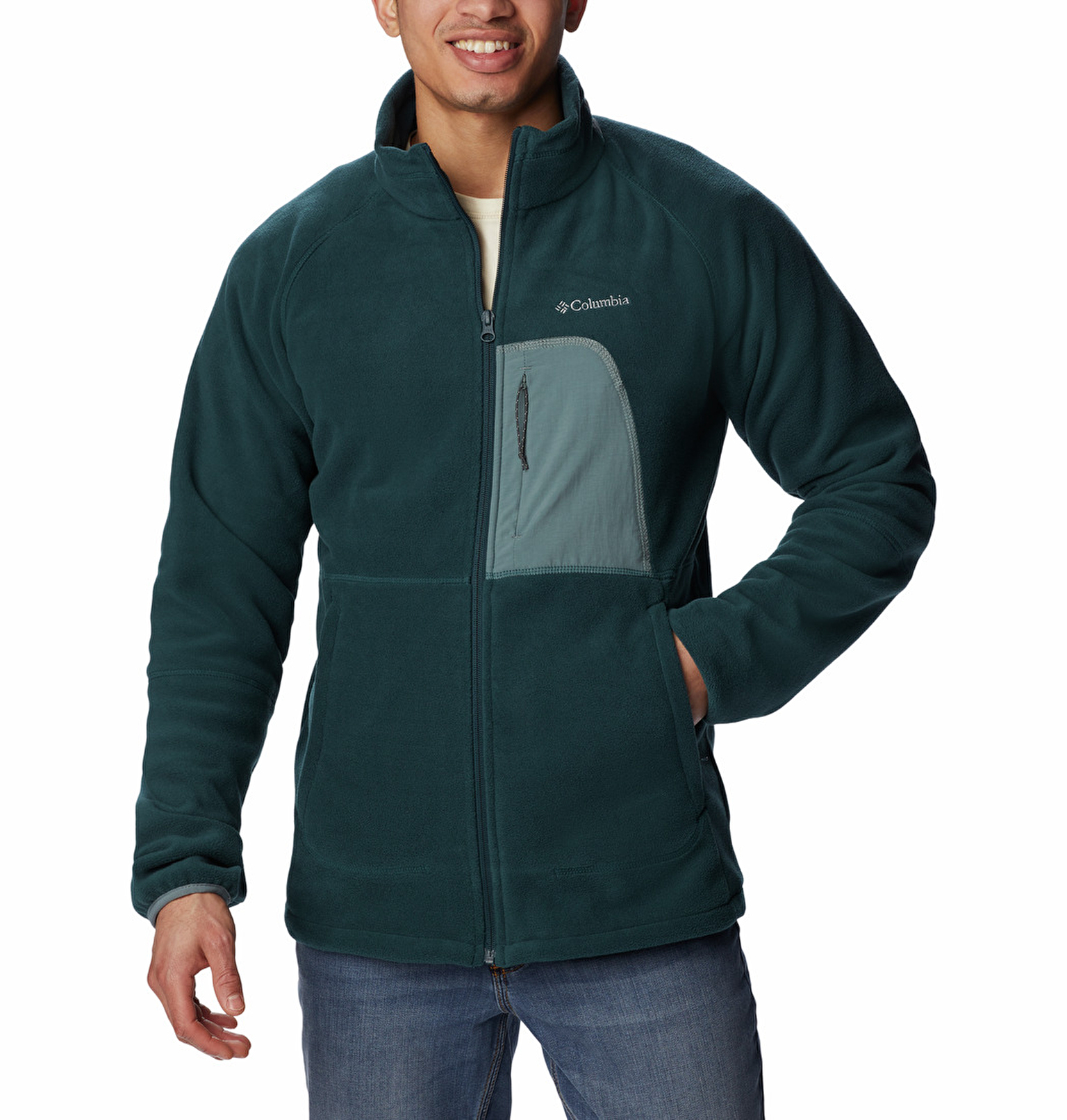 Rapid Expedition Fleece Erkek Tam Fermuarlı Polar