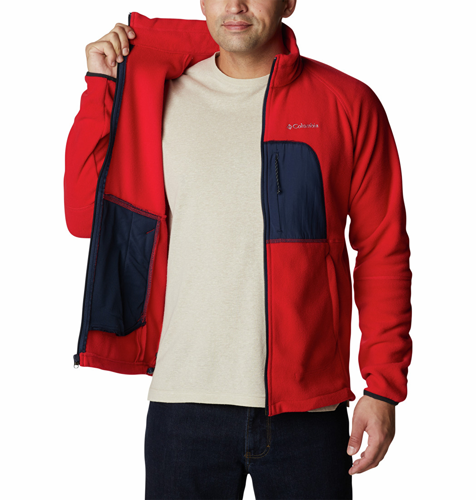 Rapid Expedition Fleece Erkek Tam Fermuarlı Polar