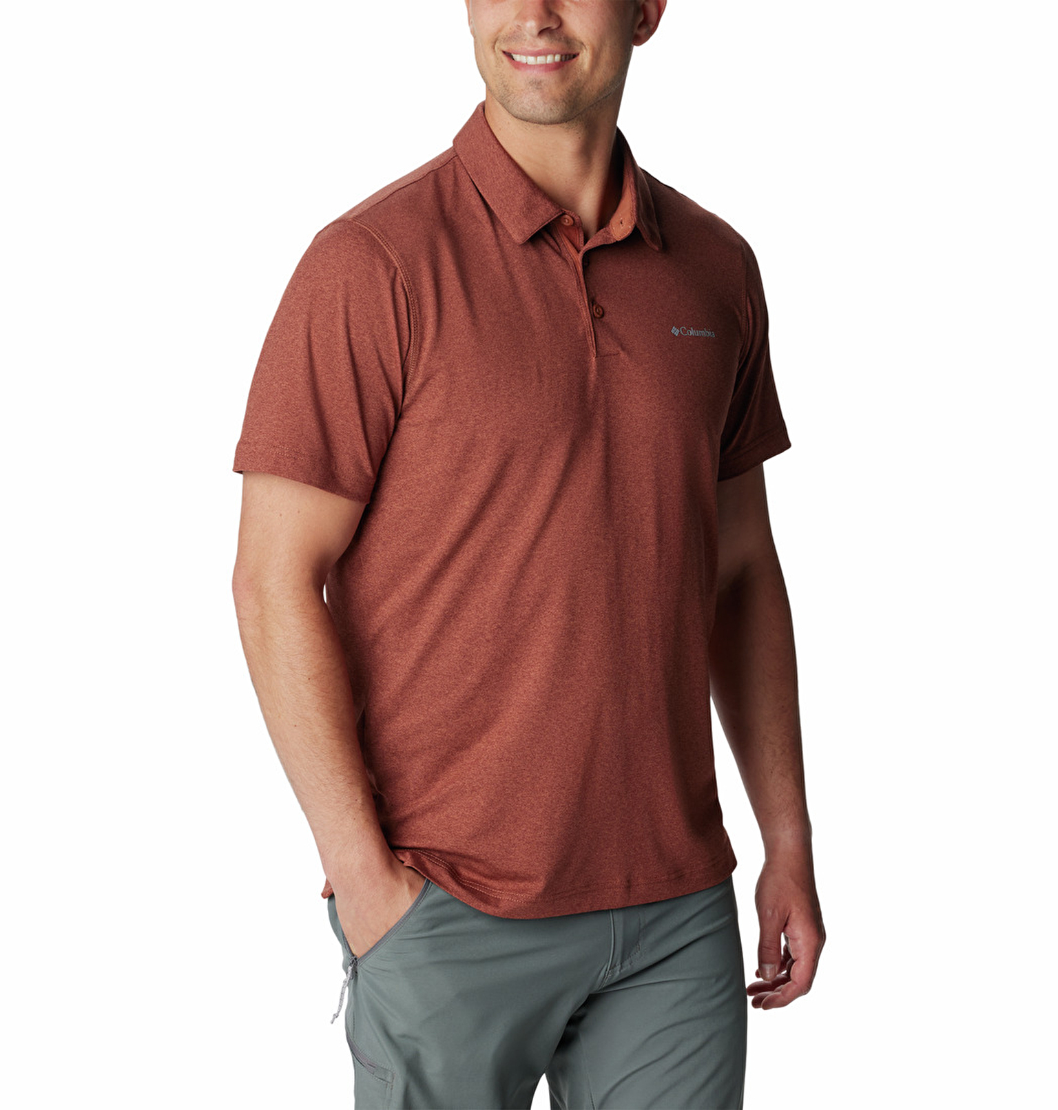 Tech Trail Erkek Polo T-shirt