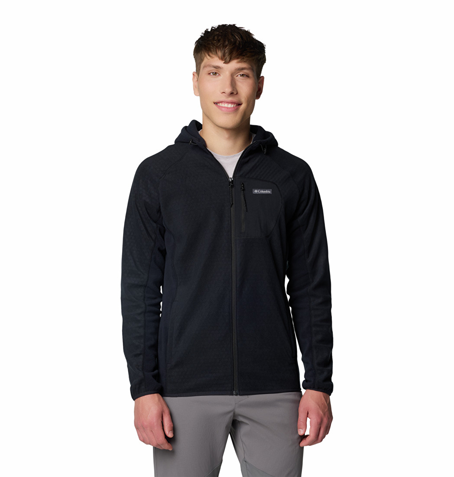 Outdoor Tracks Hooded Full Zip II Erkek Polar Üst