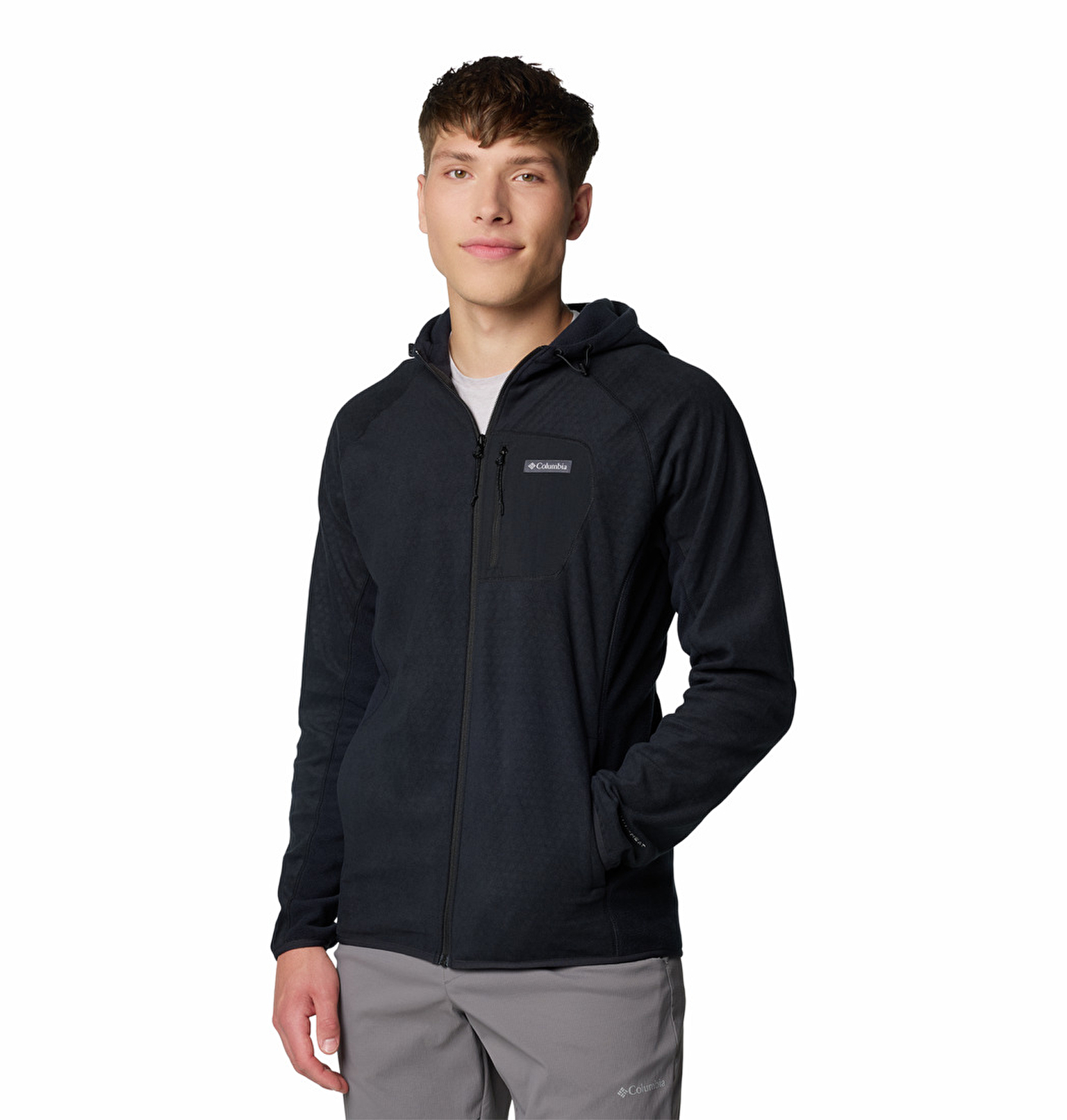 Outdoor Tracks Hooded Full Zip II Erkek Polar Üst